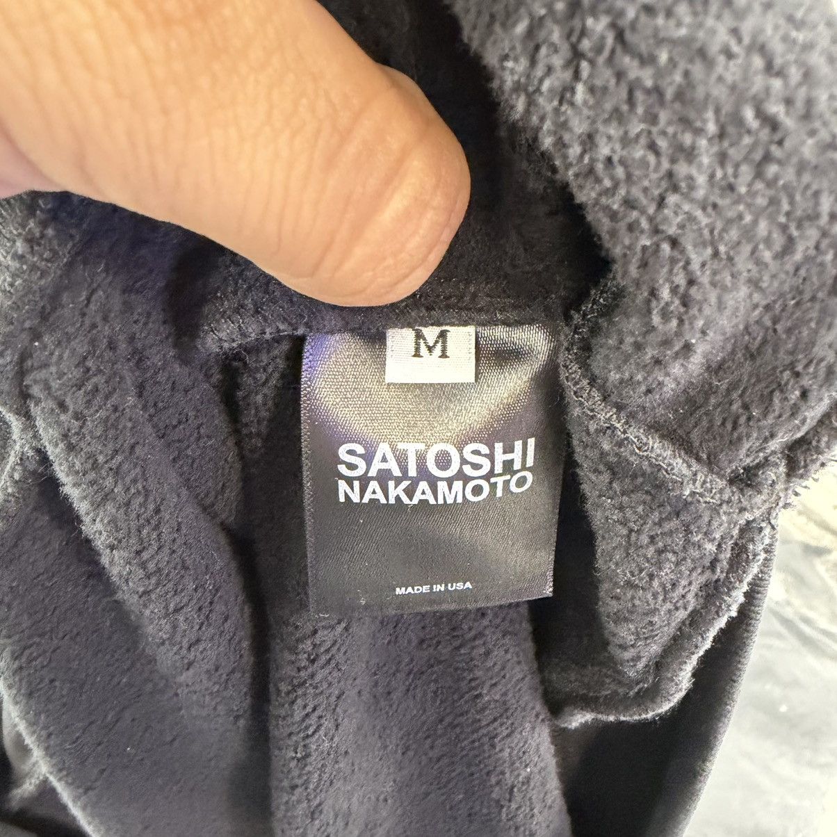 Satoshi Nakamoto Satoshi Nakamoto Moto Hoodie Size US M / EU 48-50 / 2 - 5 Thumbnail