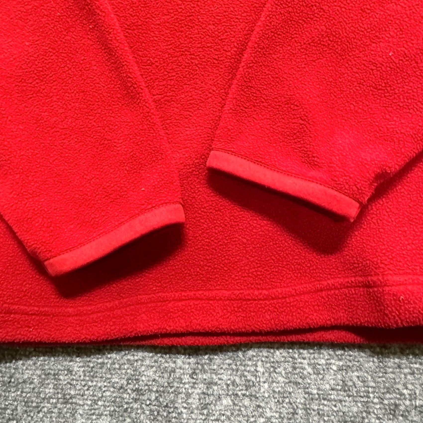 Vintage VINTAGE Washington Embroidery 1/4 Zip Sweatshirt Mens M Red Cotton Fleece Holes Y2K Distressed Footwear? Size US M / EU 48-50 / 2 - 7 Thumbnail