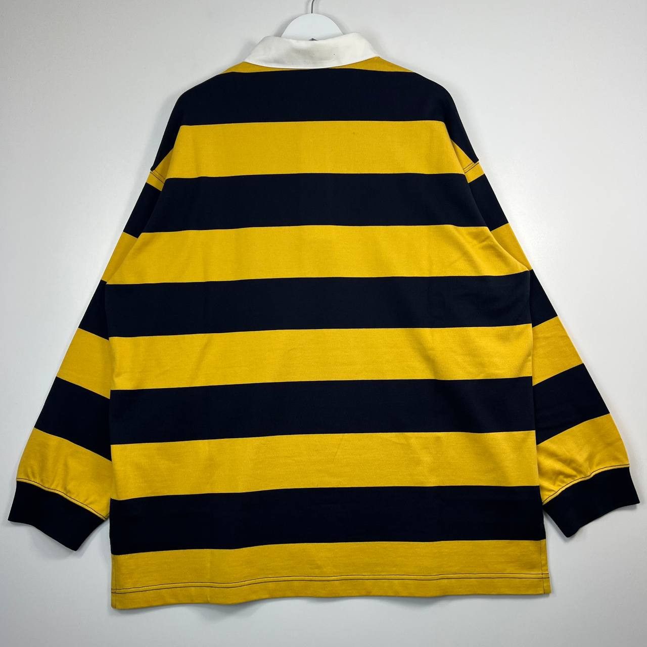 Moncler Moncler x Palm Angels Striped Rugby Polo Shirt Mens L Size US L / EU 52-54 / 3 - 12 Thumbnail