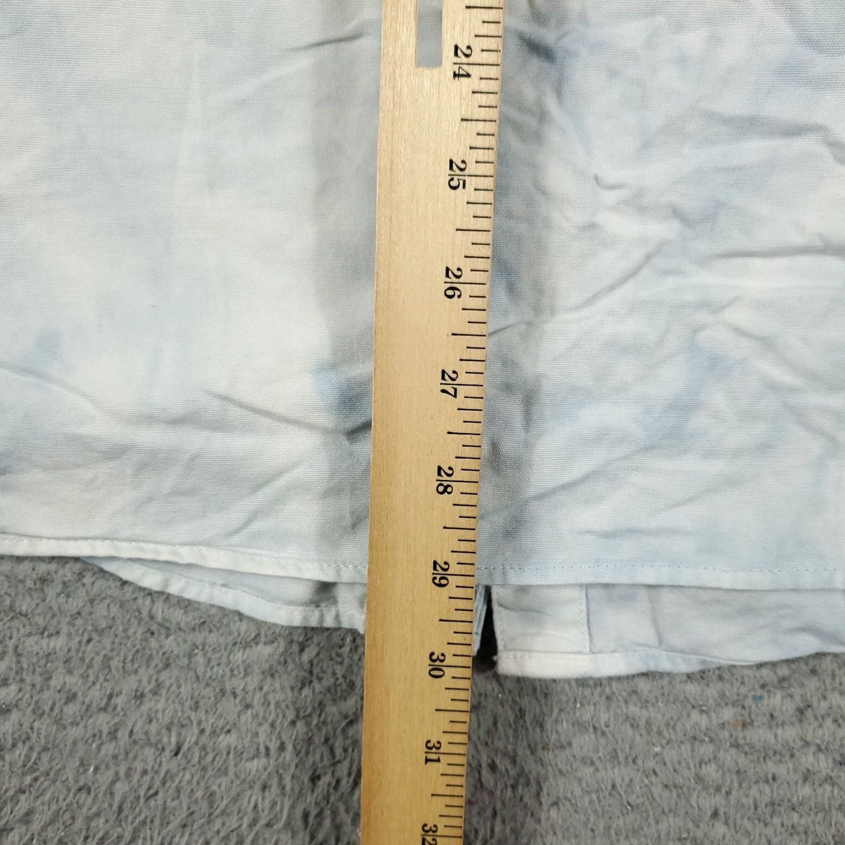 American Eagle Outfitters American Eagle Outfitters Shirt Men 2XL Blue Short Sleeve Button-Up Cotton Casual All Seasons Pockets Mens Size US XXL / EU 58 / 5 - 5 Thumbnail