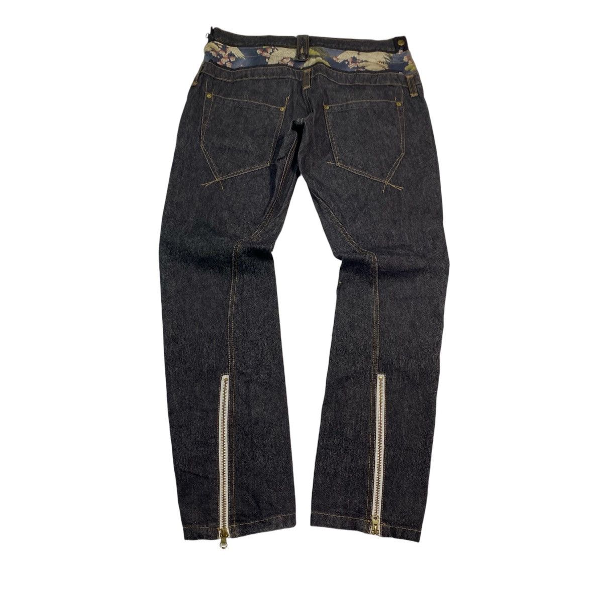 archive grunge PPFM gimmick denim pants