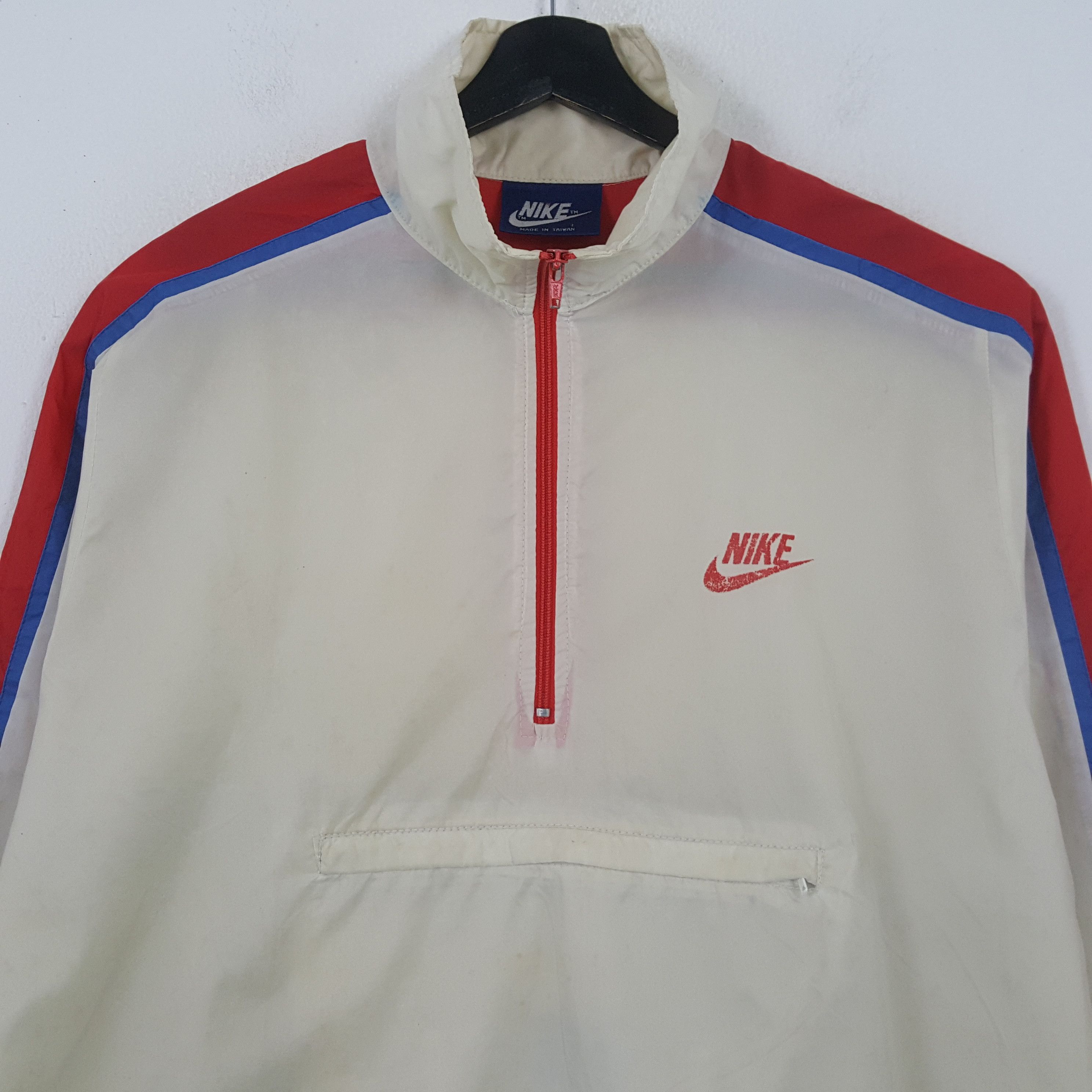 Nike Nike Half Zipper Windbreaker Jacket RR8 Size US XL / EU 56 / 4 - 2 Thumbnail