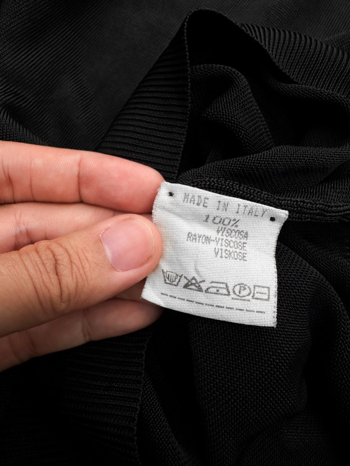 Maison Margiela Maison Margiela "Miss Deanna" Black Viscose Rayon Shirts Size US L / EU 52-54 / 3 - 15 Thumbnail