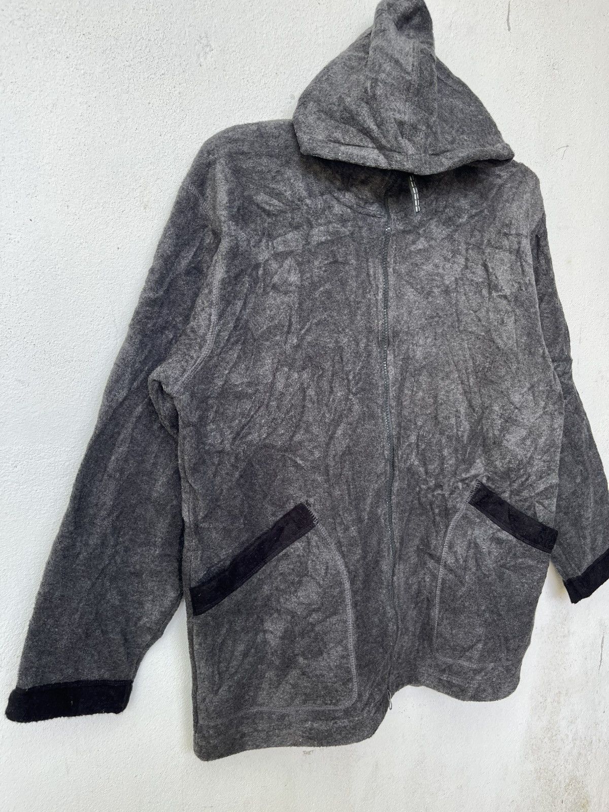 Japanese Brand 💥HLCP FLEECE DOUBLE POCKET ZIPPER JACKETS Size US L / EU 52-54 / 3 - 2 Thumbnail