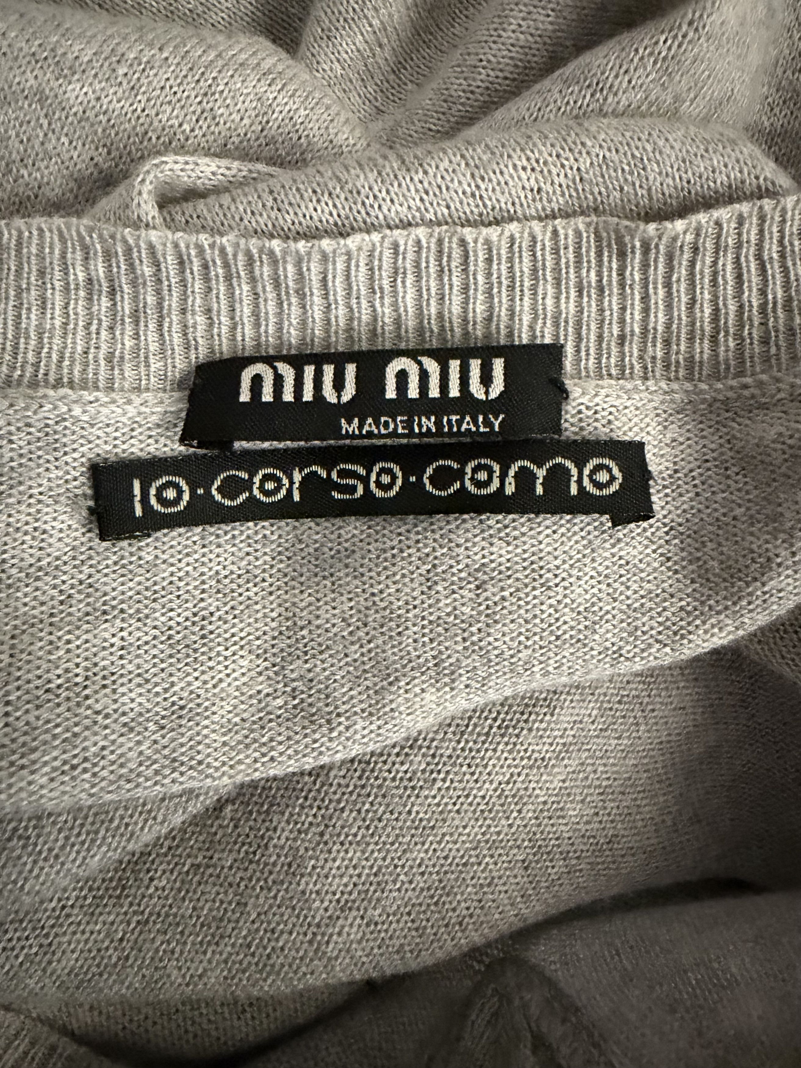 Miu Miu Archival Milan Exclusive Knit Sweater Size US M / EU 48-50 / 2 - 3 Thumbnail
