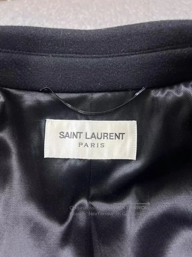 Saint Laurent Paris Saint Laurent Classic Golden Button Coat. Size US L / EU 52-54 / 3 - 4 Thumbnail