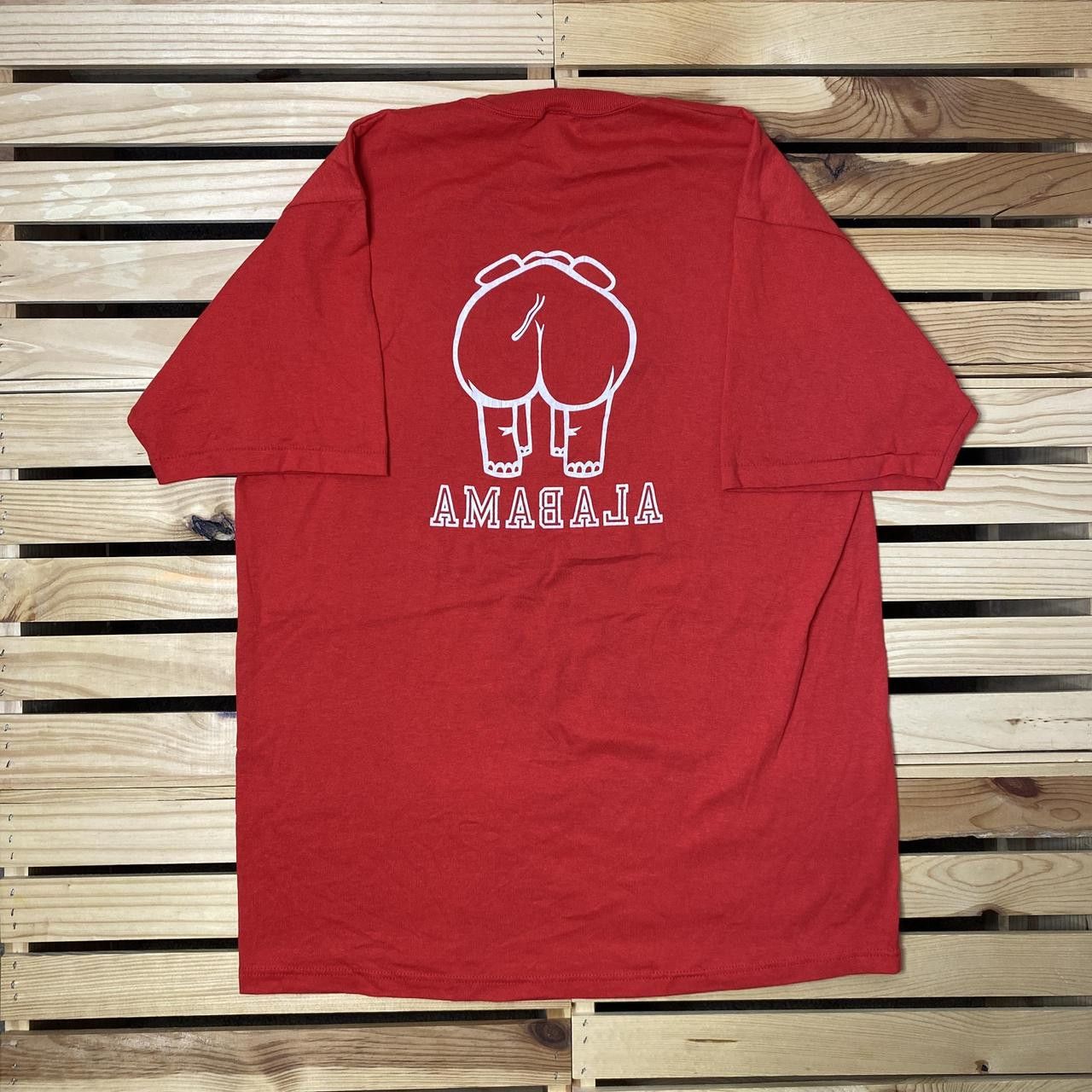 Jerzees Vintage University of Alabama Red College Tee Size XL Size US XL / EU 56 / 4 - 2 Thumbnail