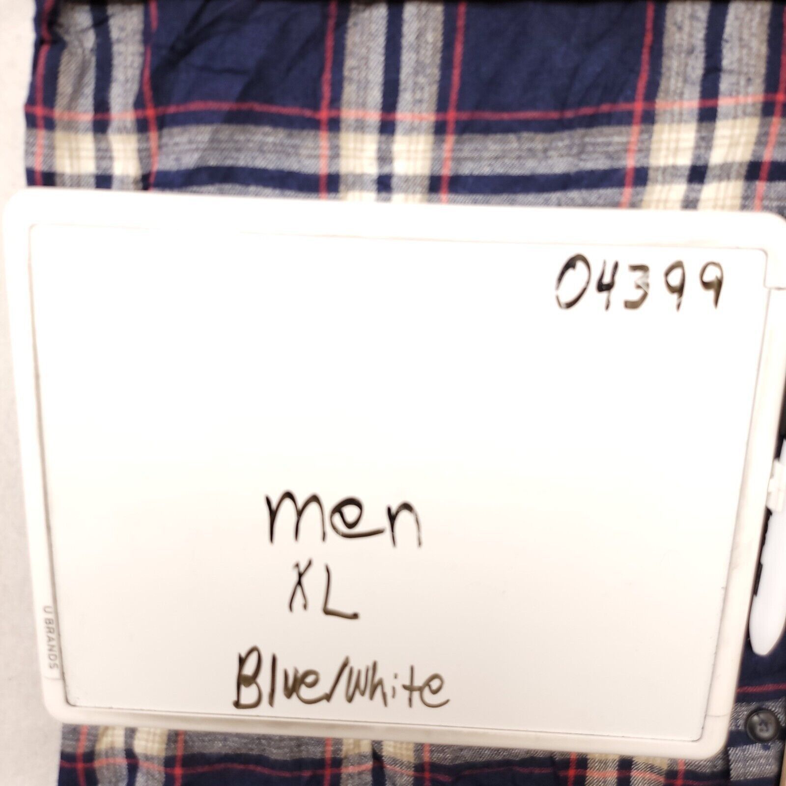 Sonoma Sonoma Tartan Flannel Button Up Shirt Men Size XL Blue White Size US XL / EU 56 / 4 - 7 Thumbnail