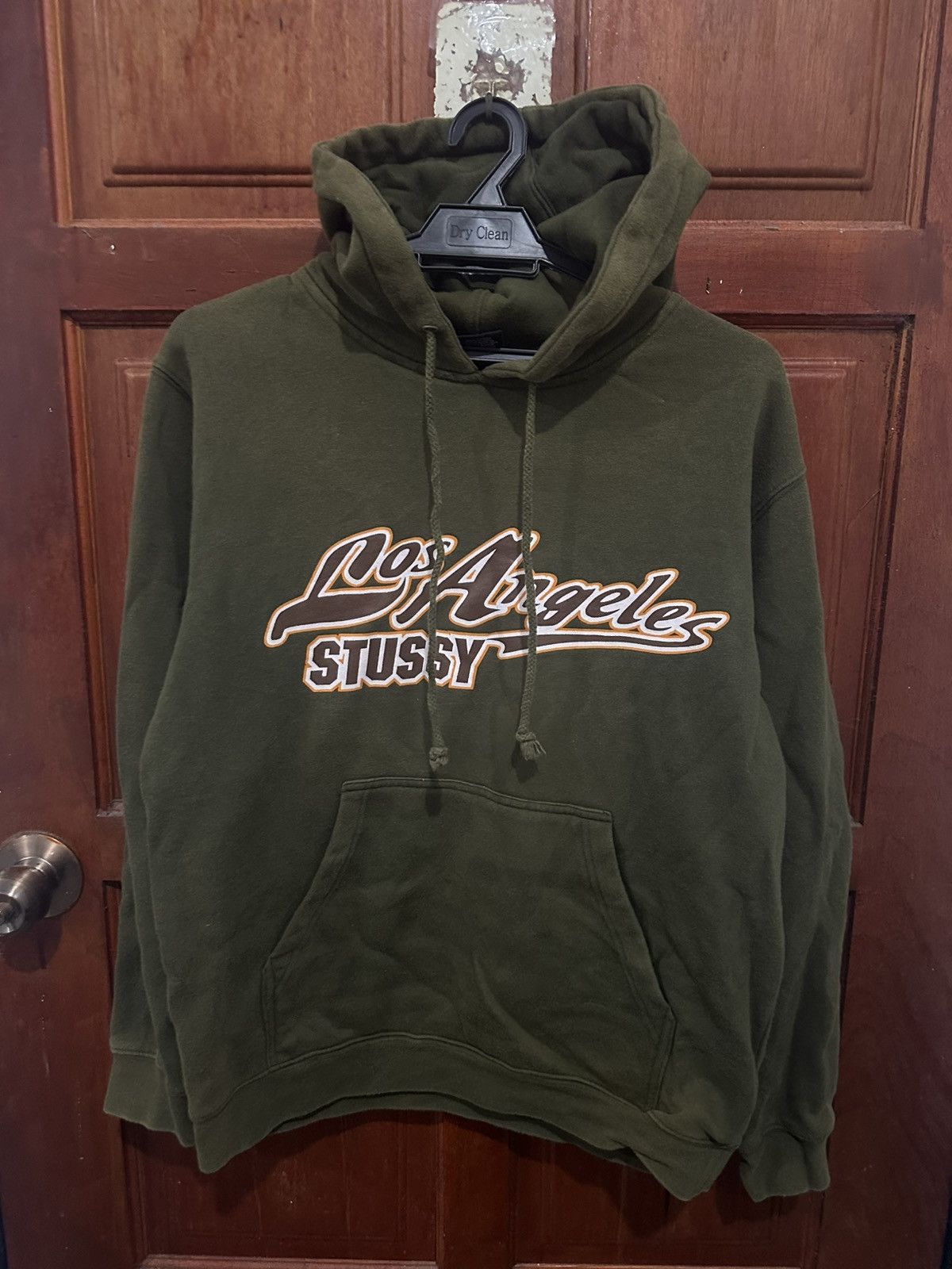 Stussy Stussy Los Angeles Green Hoodie Size US S / EU 44-46 / 1 - 1 Thumbnail