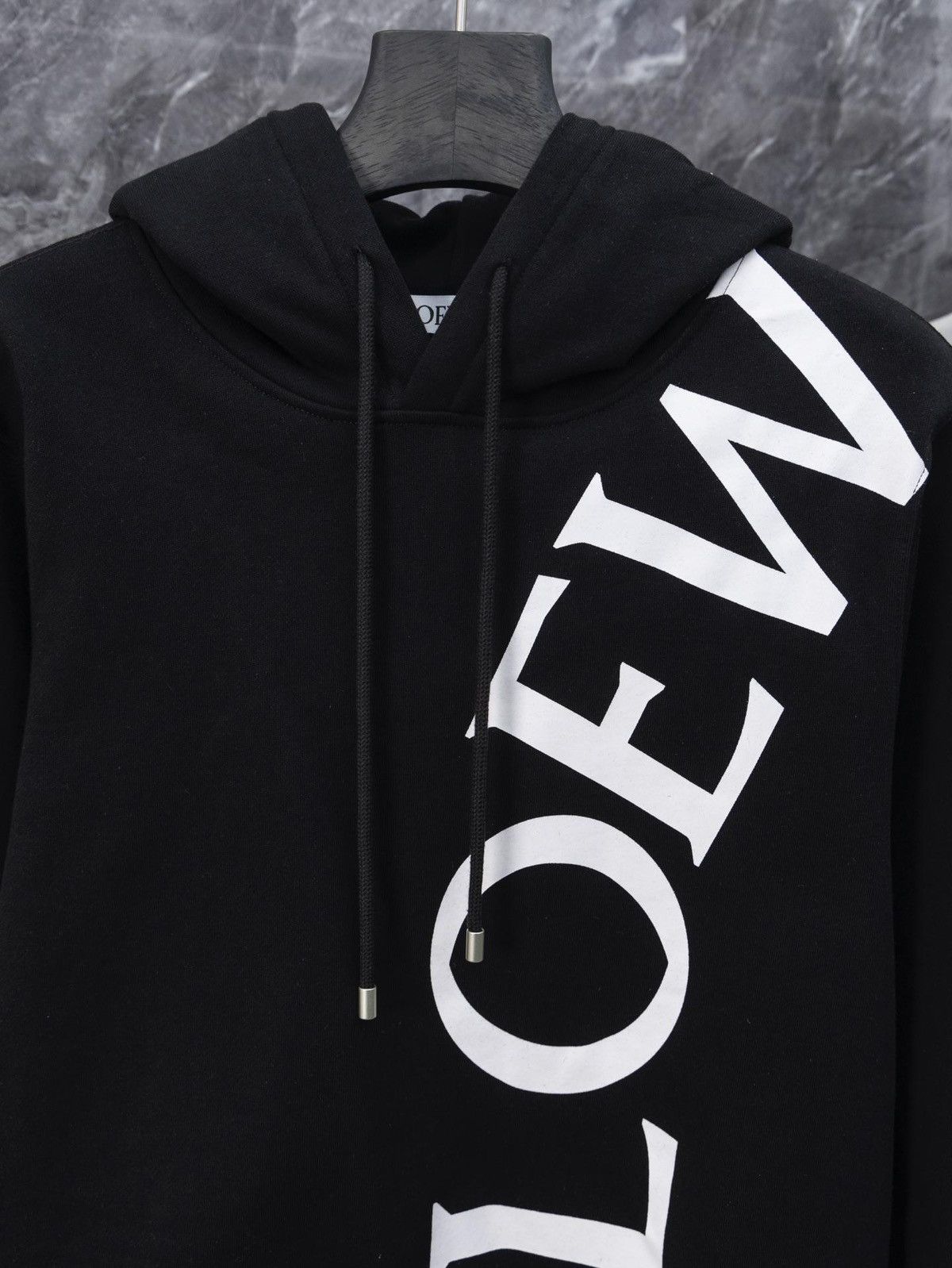 Loewe Loewe black hooded sweatshirt Size M / US 6-8 / IT 42-44 - 8 Thumbnail