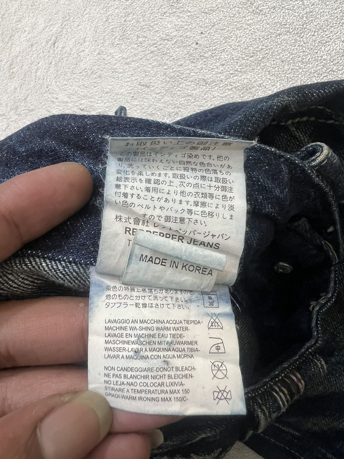 If Six Was Nine 2000s Red Pepper Vkei Embroidery Flare Mudwash Jeans y2k Lgb Size US 27 - 6 Thumbnail