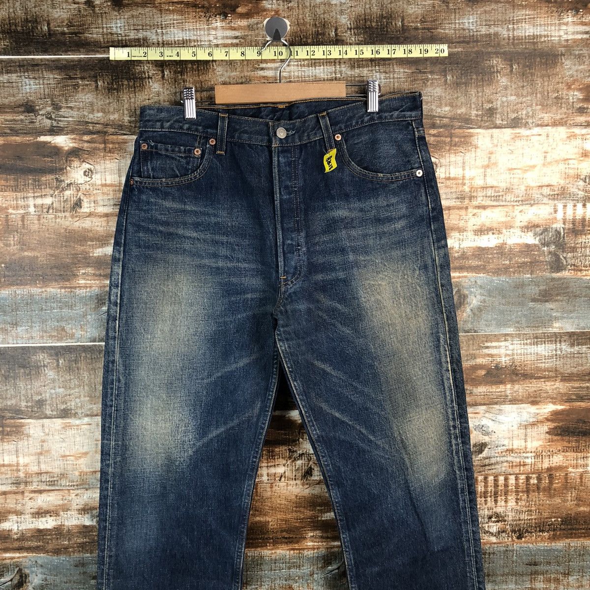 Levi's Levis 501 Blue Denim Pants #A2618 Size US 36 / EU 52 - 2 Thumbnail