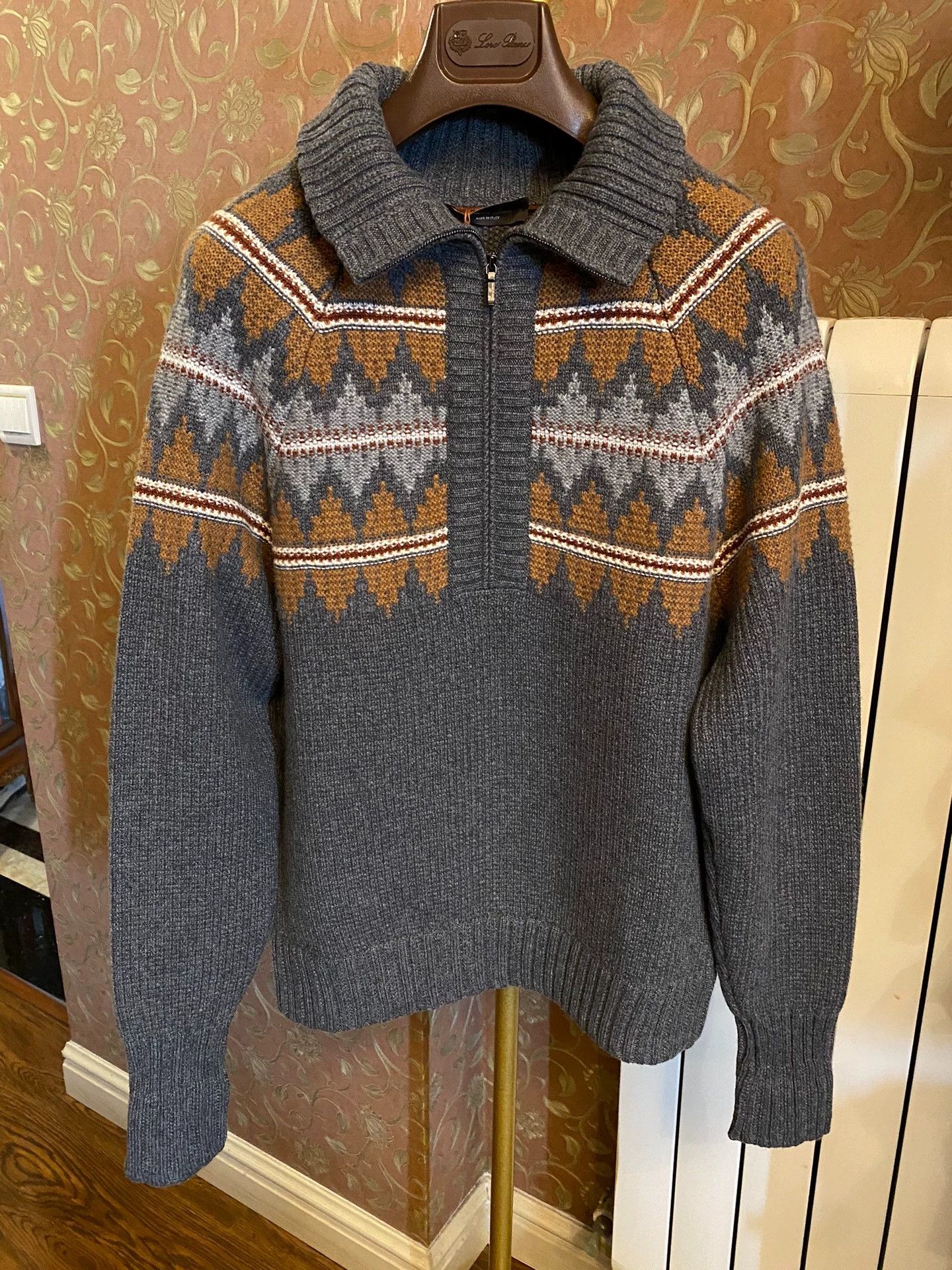 Loro Piana Loro Piana Xmas Limited 100% Cashmere Heavy Sweater 50 Size US M / EU 48-50 / 2 - 4 Thumbnail