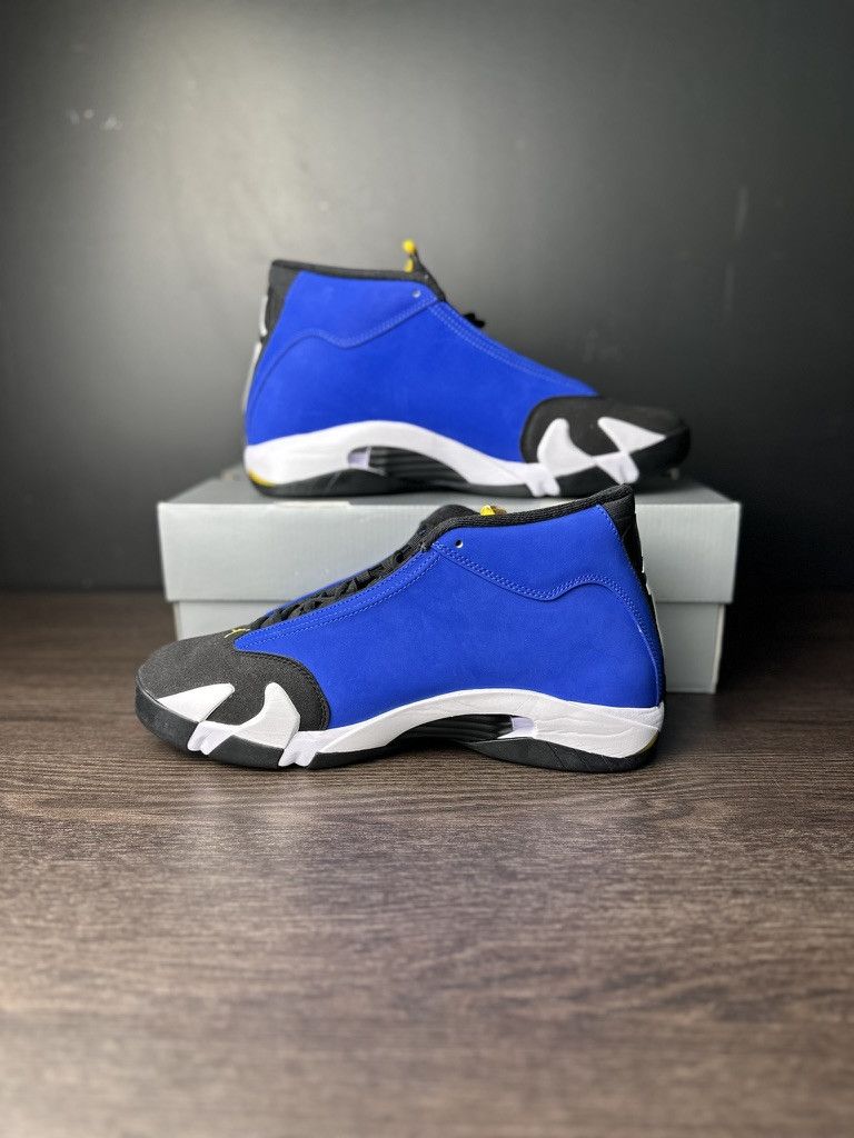 Jordan Brand 10.5M - Air Jordan 14 Retro "Laney" (2023) **PRE-OWNED** Size US 10.5 / EU 43-44 - 3 Thumbnail