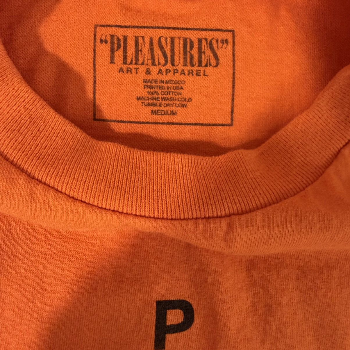 Pleasures Pleasures Pakkard Long Sleeve T-Shirt Orange Size US M / EU 48-50 / 2 - 4 Thumbnail