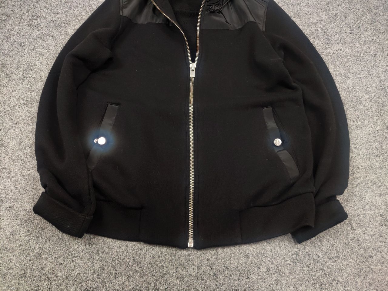The Kooples The kooples Minimalistic Black Classic Cotton Zip up Hoodie Size US S / EU 44-46 / 1 - 5 Thumbnail