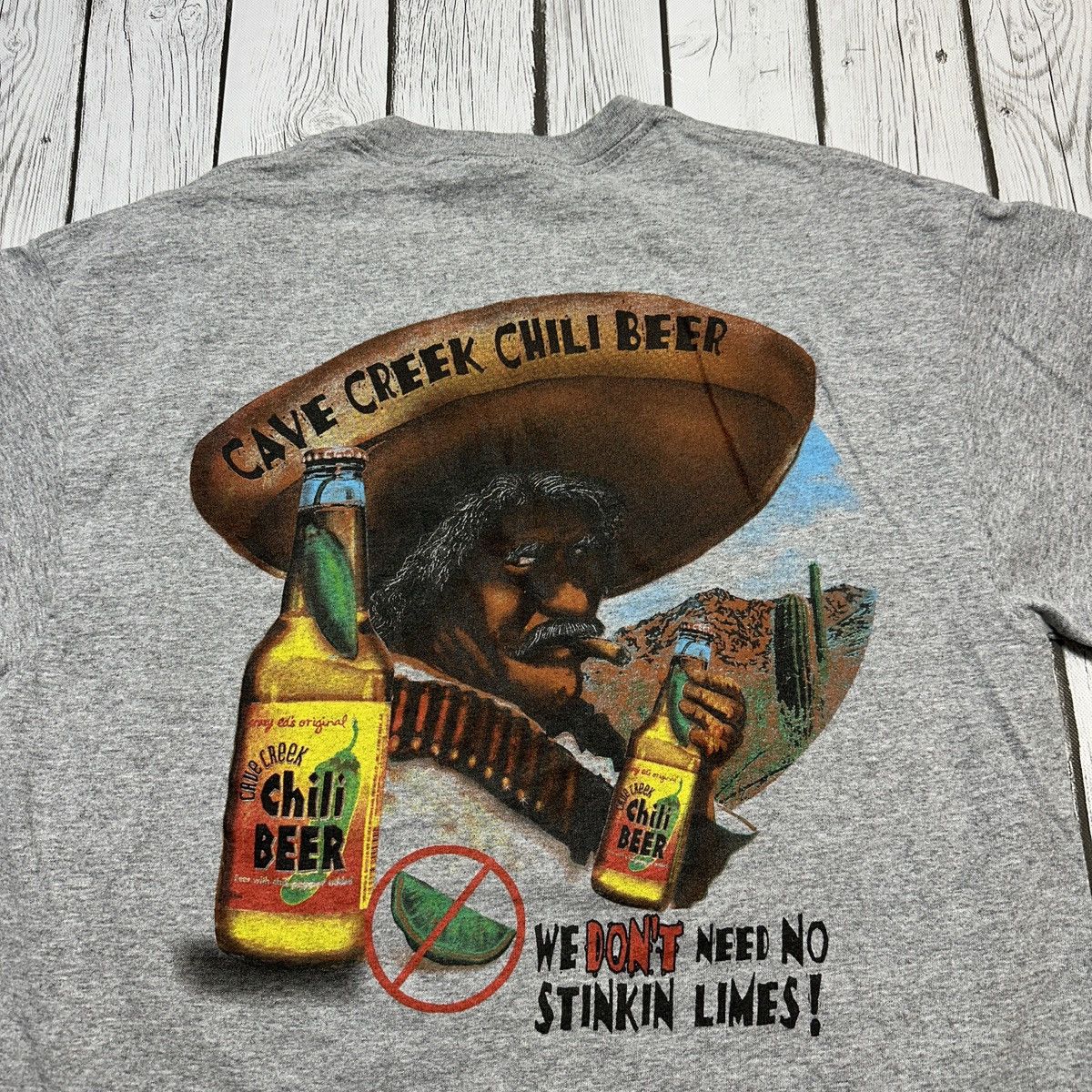 Delta × Vintage Vintage Cave Creek Chili Beer tee Size US L / EU 52-54 / 3 - 3 Thumbnail