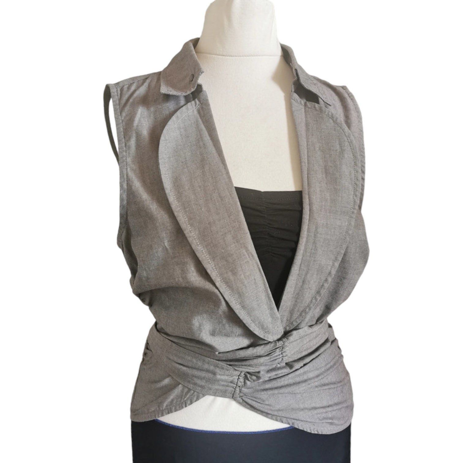 Cop Copine The Cop Copine Ruched Bolero Top Size ONE SIZE - 1 Thumbnail