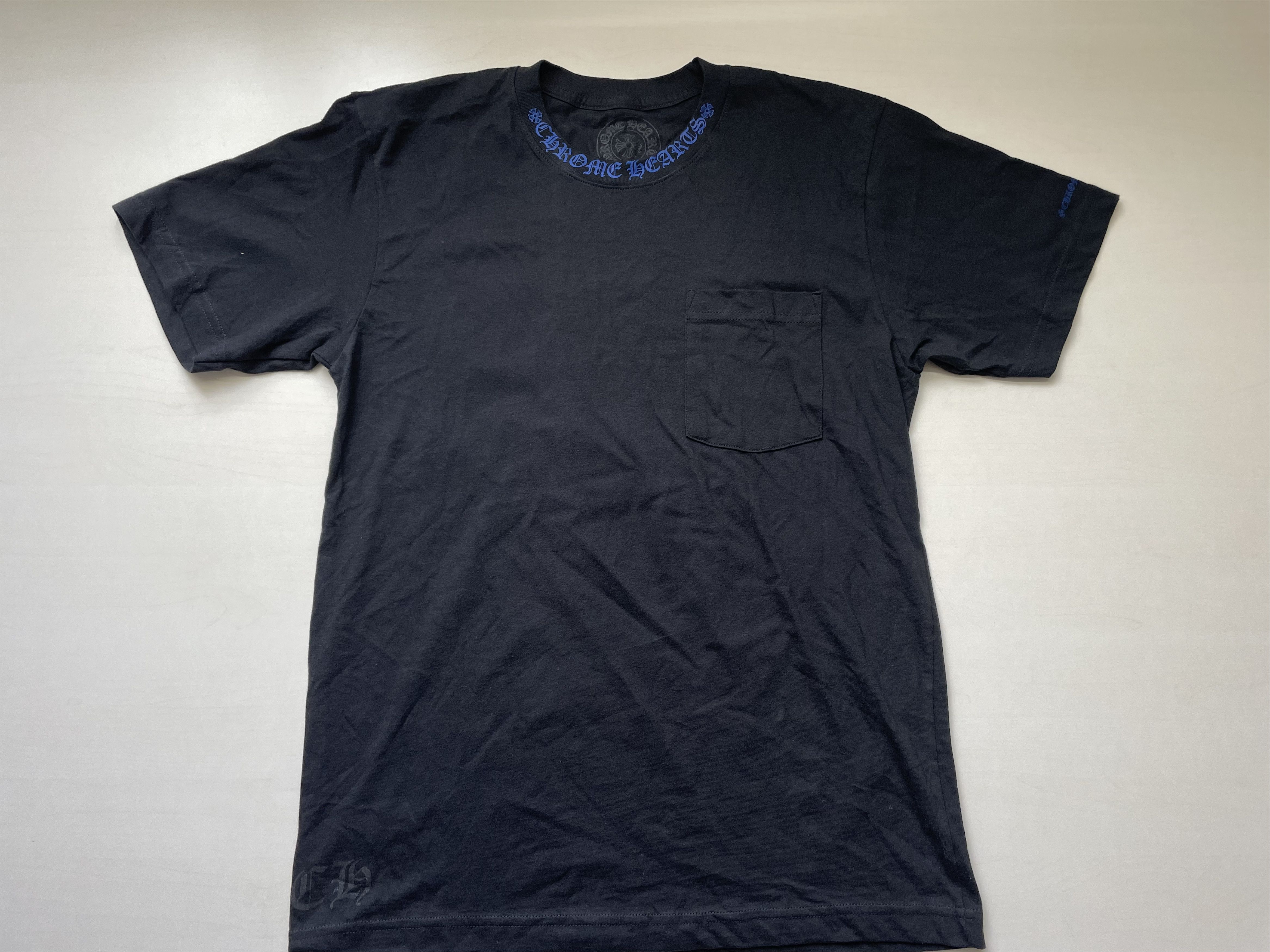 Chrome Hearts Chrome Hearts Neck Logo Black Short Sleeve T-Shirt Size M / US 6-8 / IT 42-44 - 3 Thumbnail