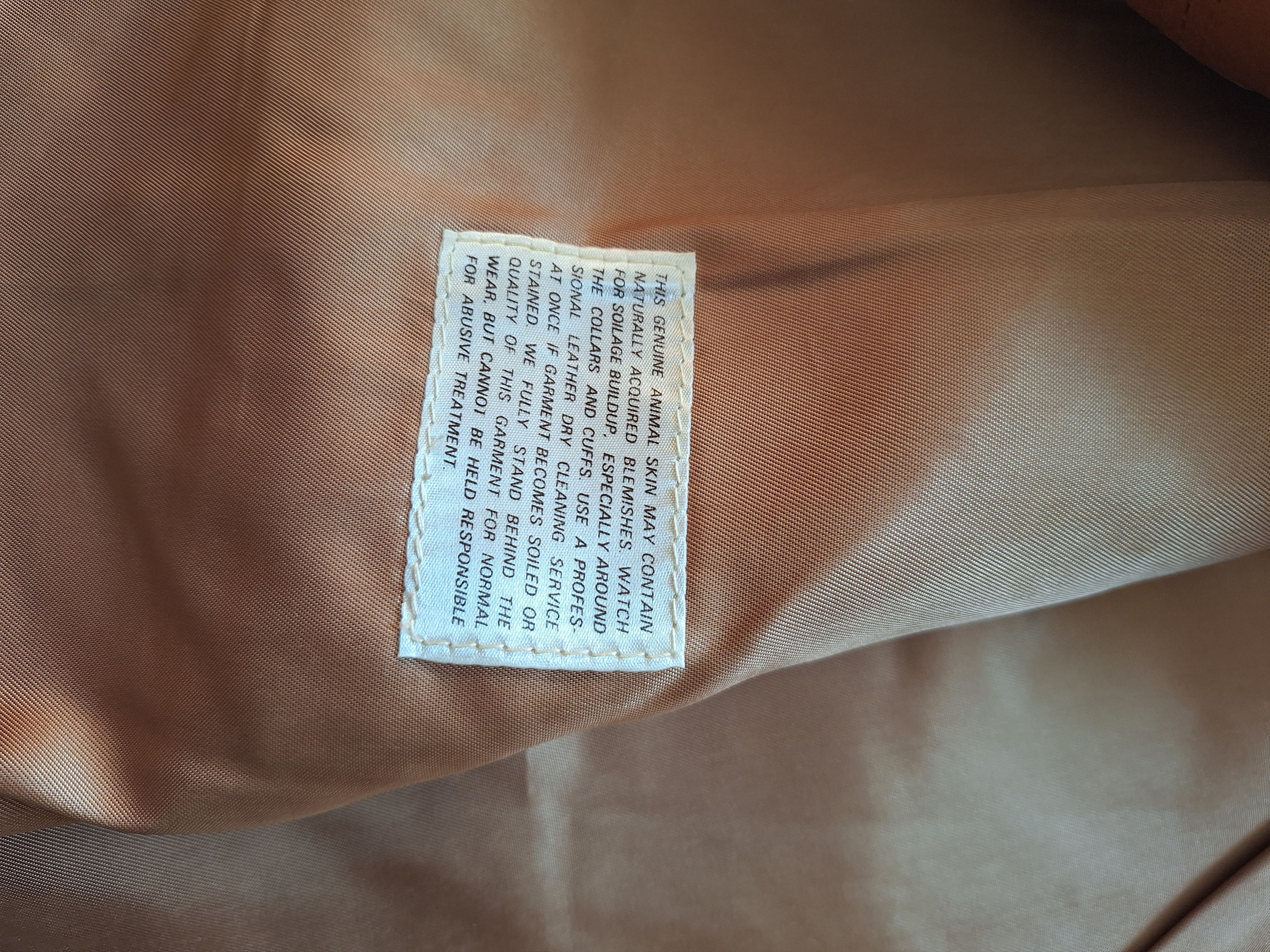 Other Vintage Silton Tan Leather Vest - Western Cowboy Style - L Size US L / EU 52-54 / 3 - 7 Thumbnail