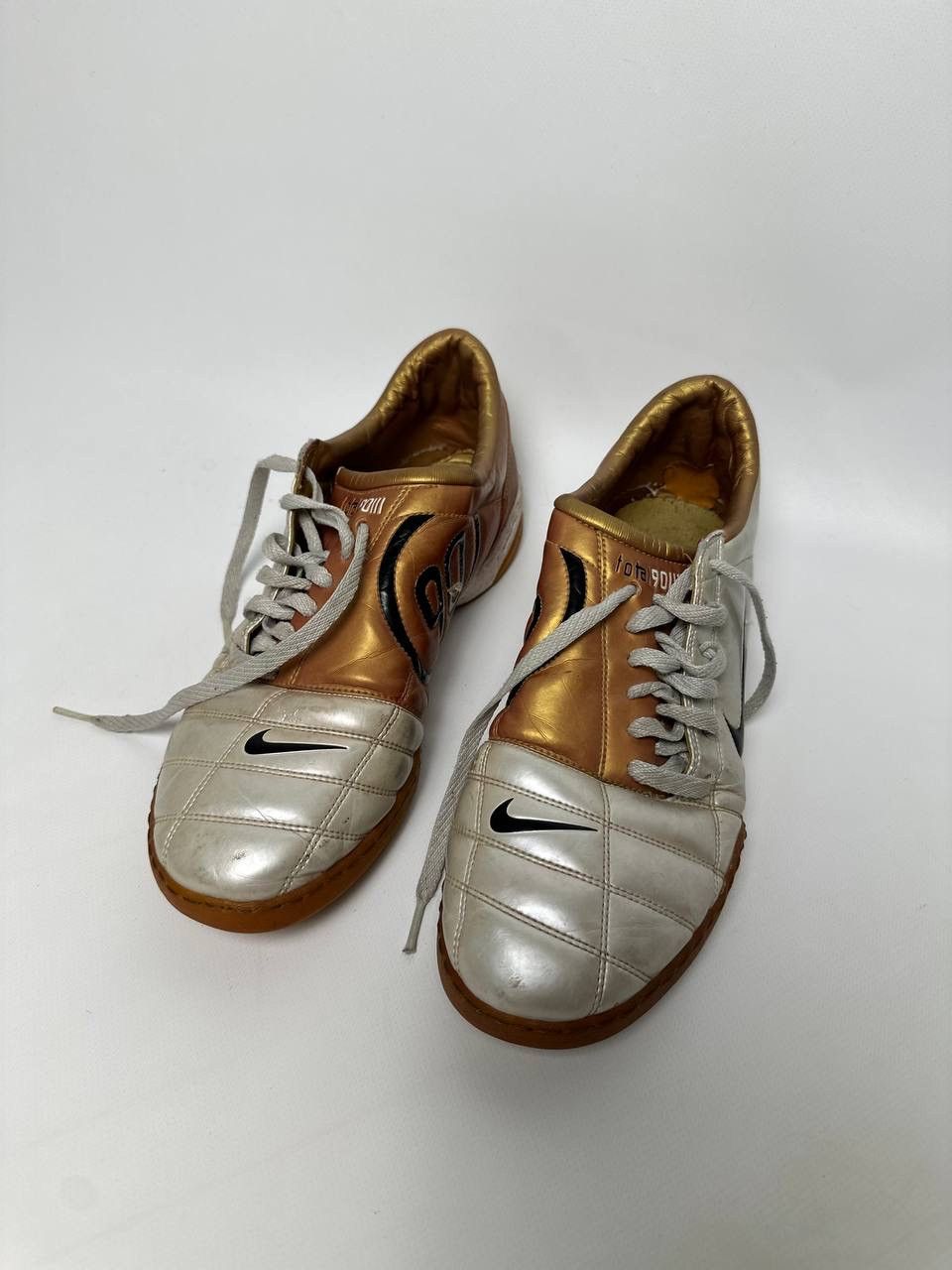 Nike 00s Nike Total 90 III TF Rare Shoes IC Indoor Football Size US 11.5 / EU 44-45 - 5 Thumbnail