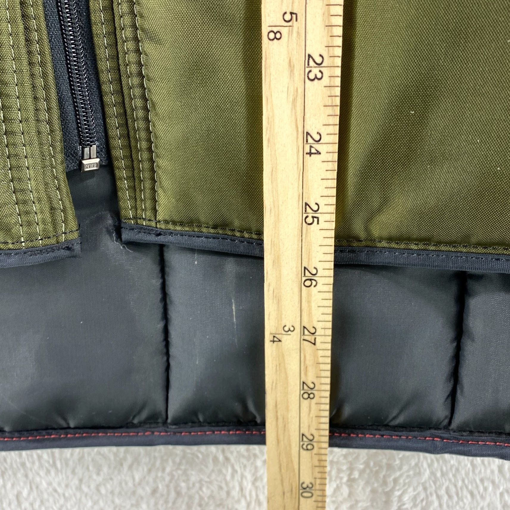 Refrigiwear VINTAGE RefrigiWear Vest Full Zip Nylon Insulated Quilted Men L Green Outdoor Workwear VTG - LOGO Pockets Lined Size US L / EU 52-54 / 3 - 4 Thumbnail