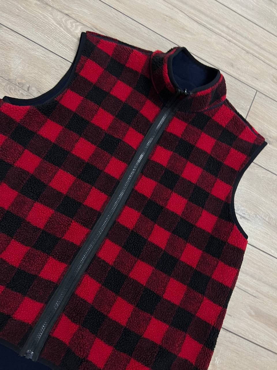 Tommy Hilfiger Tommy Hilfiger Reversible Fleece Vest Teddy Buffalo Size US XL / EU 56 / 4 - 5 Thumbnail
