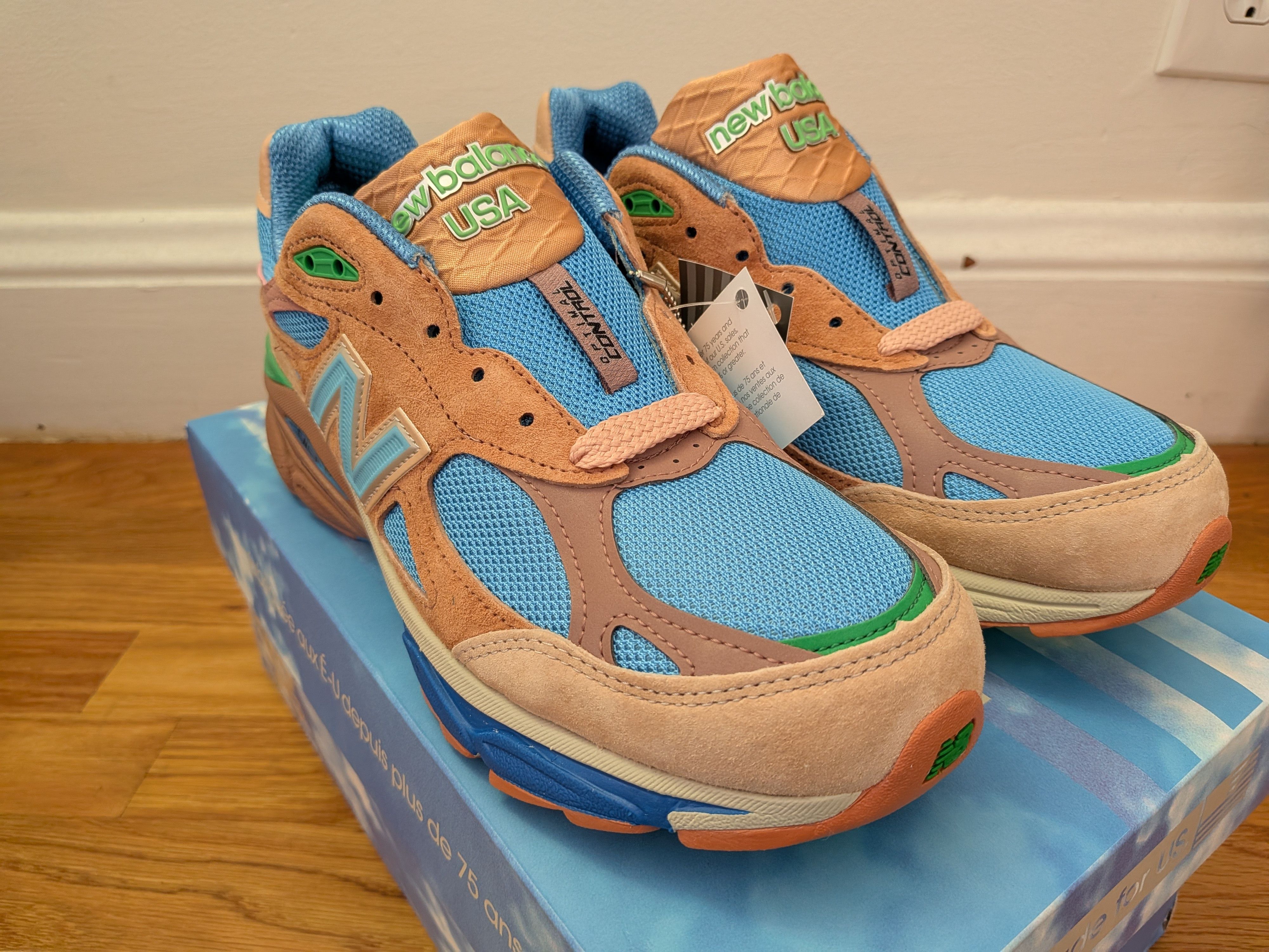 Joe Freshgoods × New Balance Joe Fresh Goods x New Balance 990v3 "Outside Clothes" Size US 8 / EU 41 - 5 Thumbnail