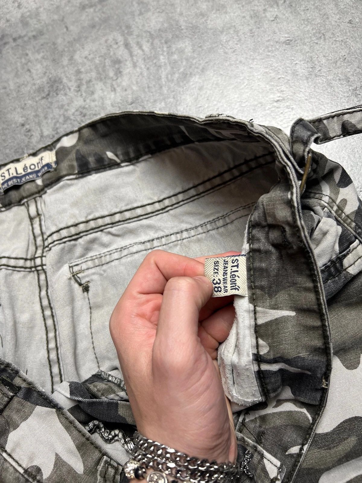 Vintage Camo military drain pants Size US 33 - 5 Thumbnail