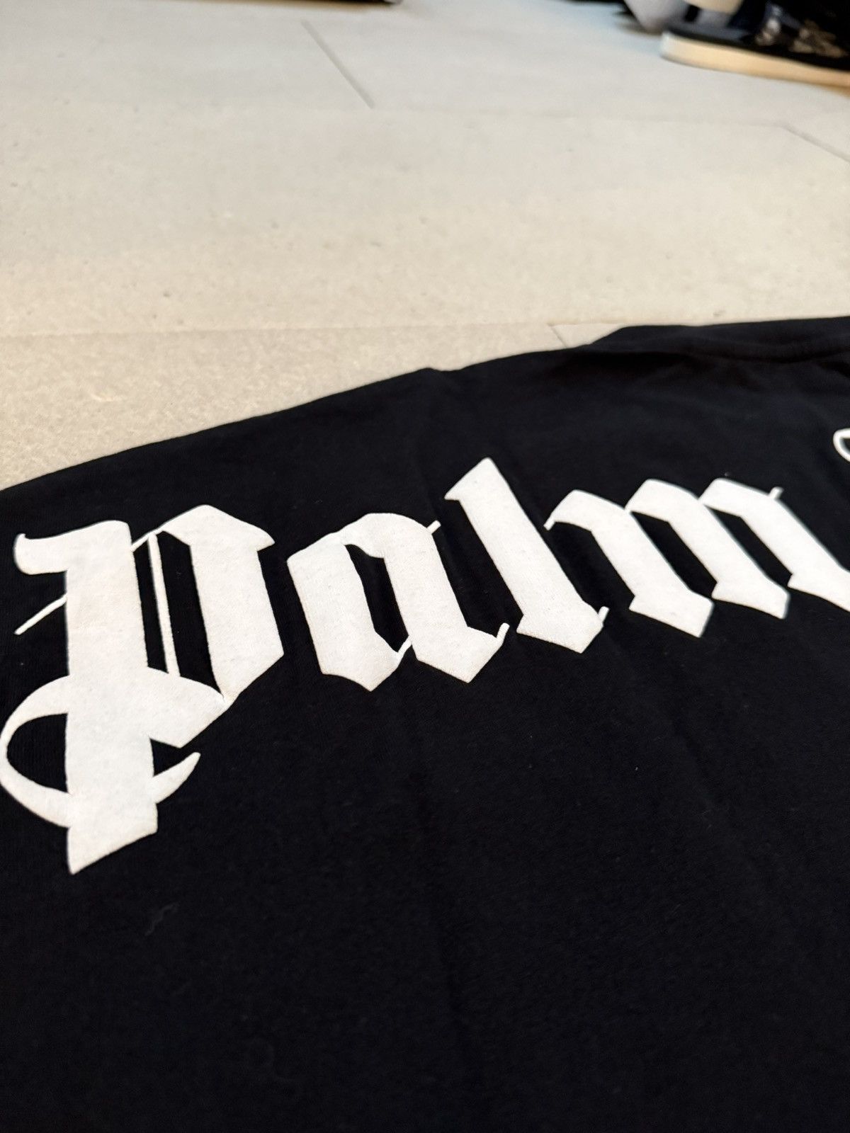Palm Angels Palm Angels Black Logo T Shirt Size US L / EU 52-54 / 3 - 4 Thumbnail