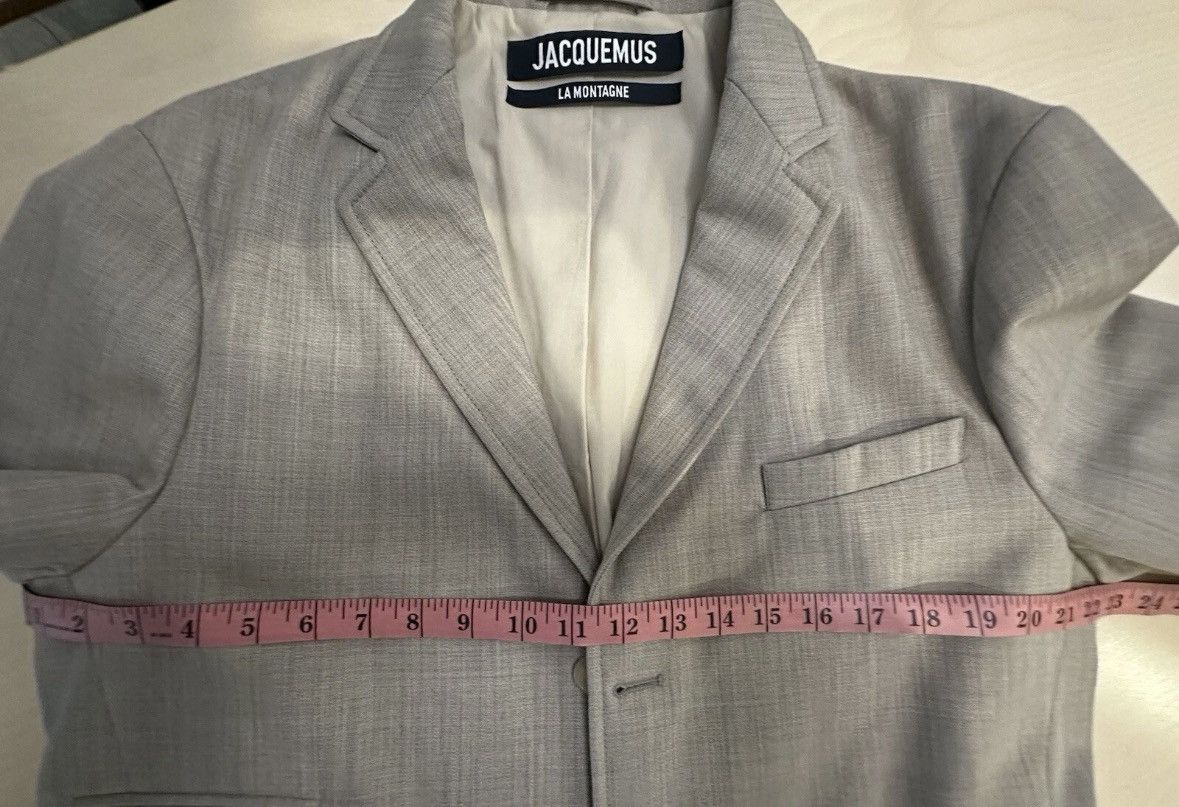 Jacquemus Jacquemus beige sport coat with removable pocket size 50 Size 50R - 11 Thumbnail
