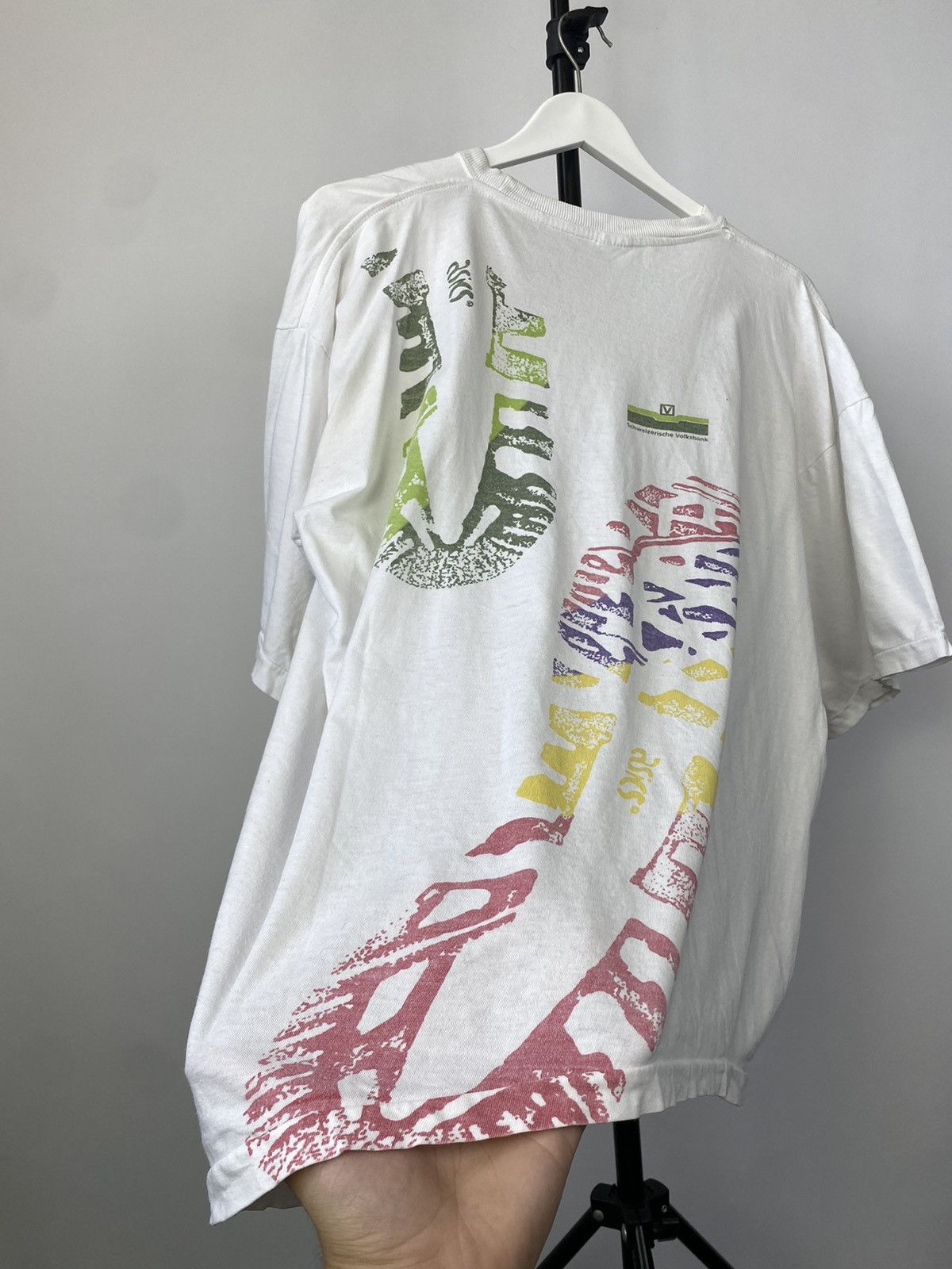Asics × Vintage Vintage 80-90s ASICS Grand Prix Von Bern marathon t-shirt Size US XL / EU 56 / 4 - 11 Thumbnail