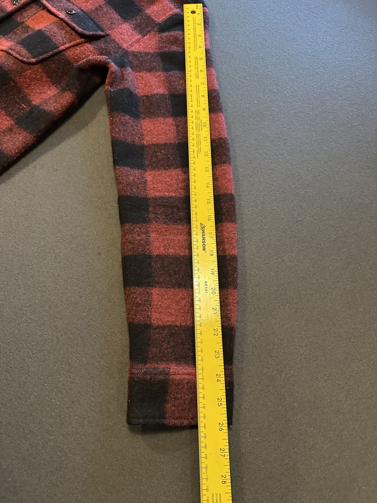 RRL Ralph Lauren RRL Buffalo Plaid Rough Wool Jacket Size US M / EU 48-50 / 2 - 5 Thumbnail