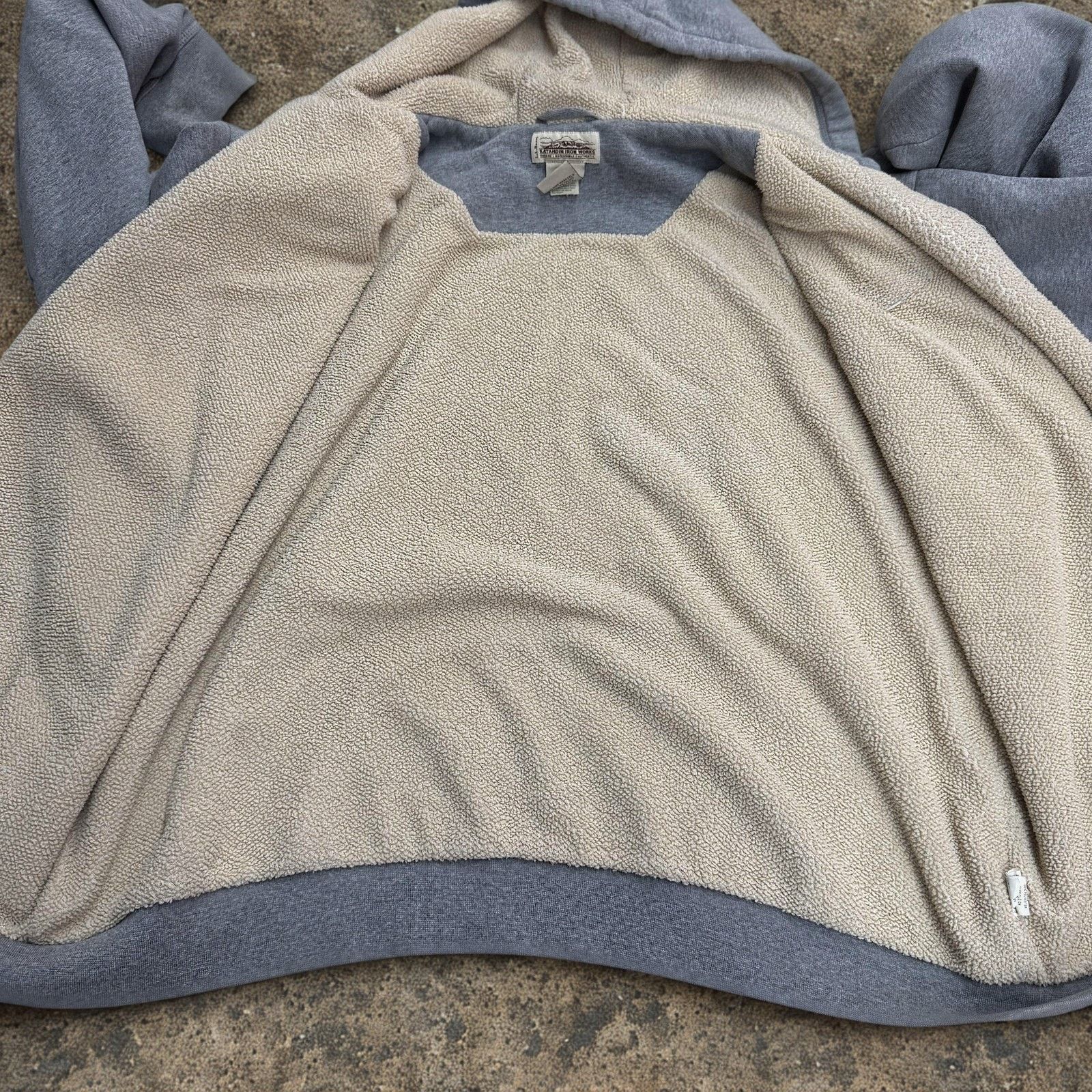 L.L. Bean L.L.Bean Katahdin Iron Works Sherpa Lined Full Zip Hoodie L Size US L / EU 52-54 / 3 - 3 Thumbnail