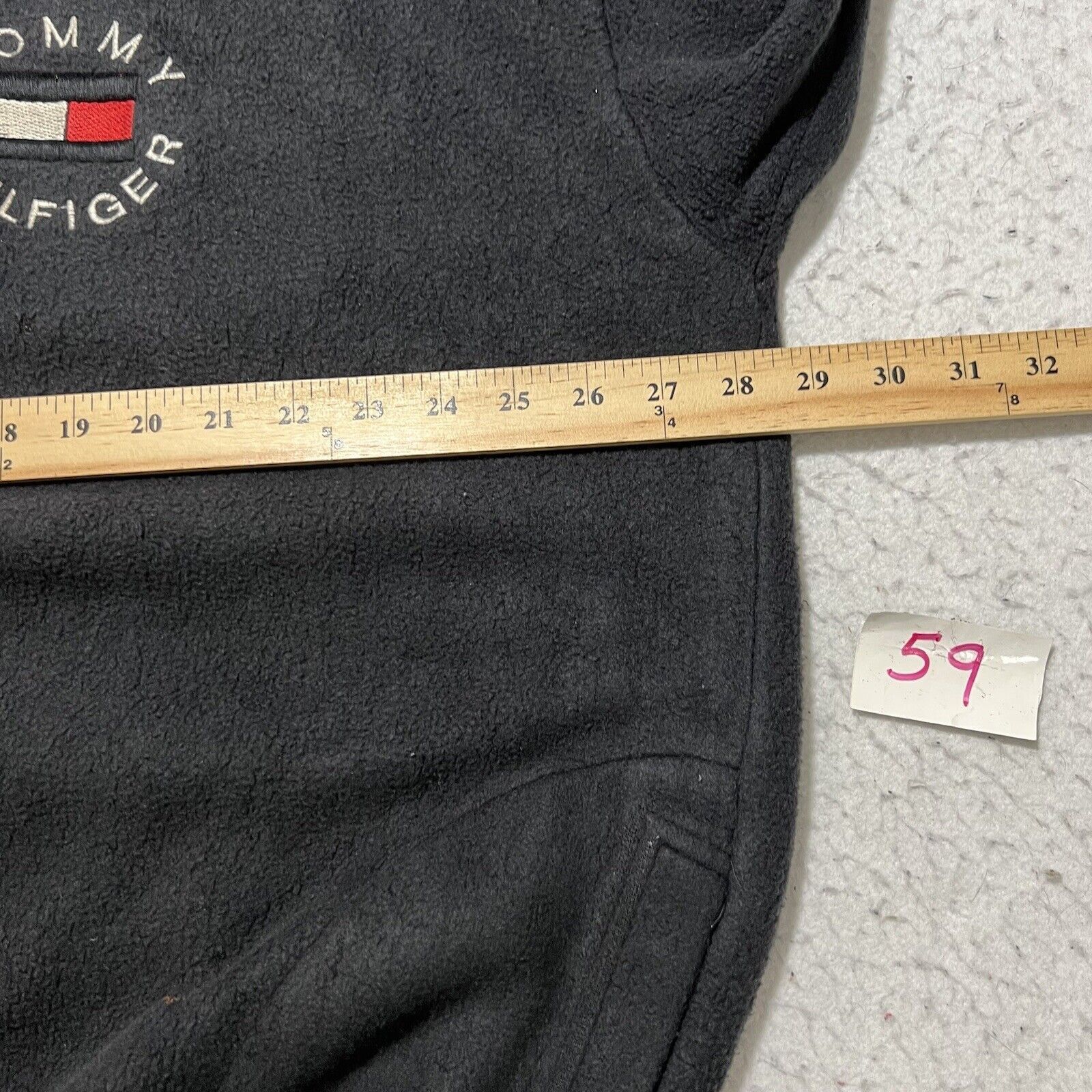 Tommy Hilfiger Vtg Tommy Hilfiger Fleece Heavyweight Pullover Sweatshirt Size US XL / EU 56 / 4 - 8 Thumbnail
