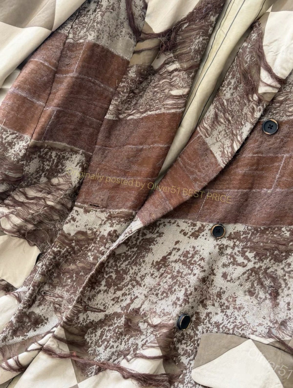 Uma Wang Uma Wang 20SS Pompeii Trench Coat YYYY17/2610 Size S / US 4 / IT 40 - 4 Thumbnail