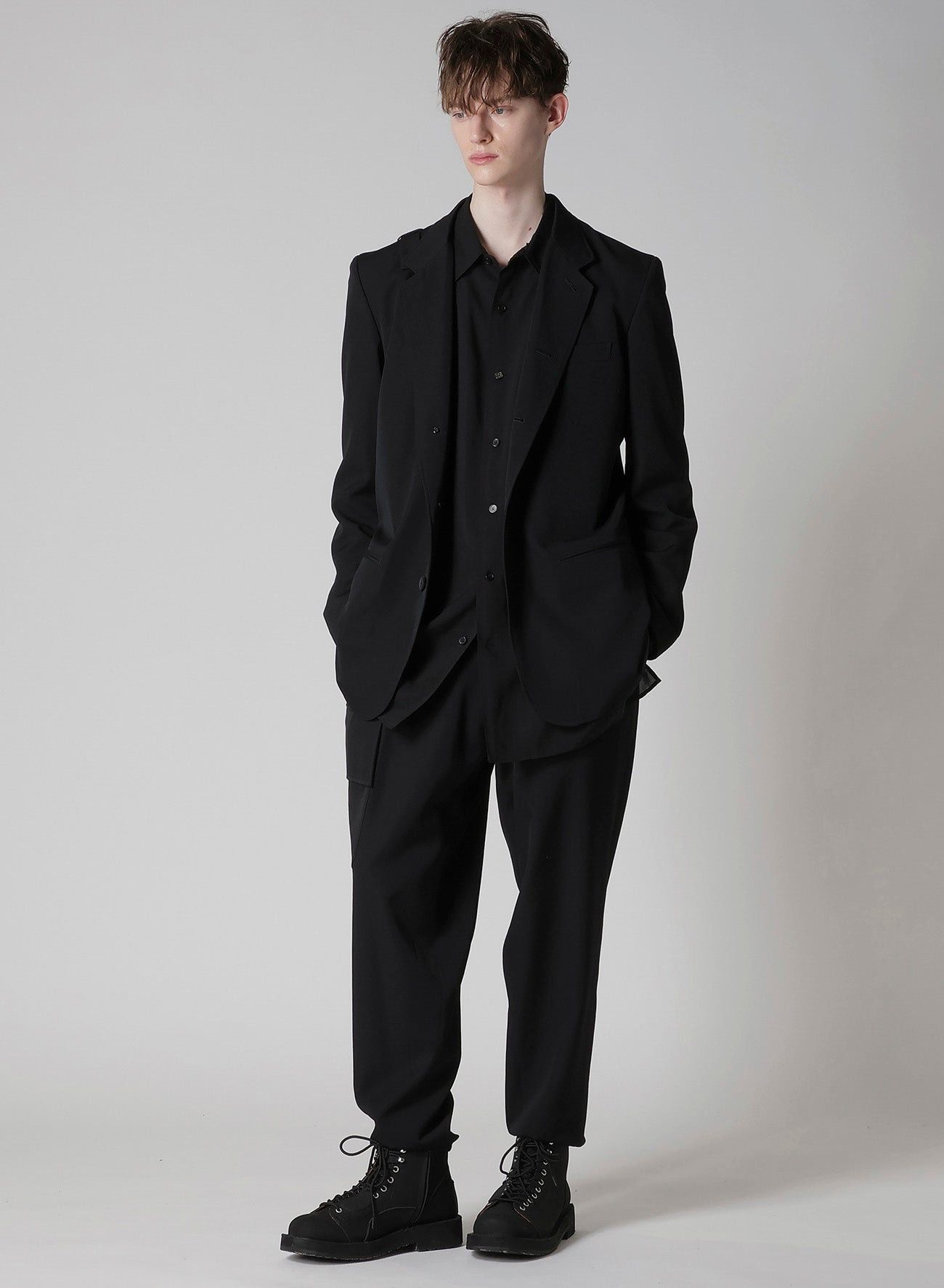 Yohji Yamamoto Yohji Yamamoto REGULATION GABARDINE 5BUTTONS JACKET BLAZER Size US L / EU 52-54 / 3 - 12 Thumbnail