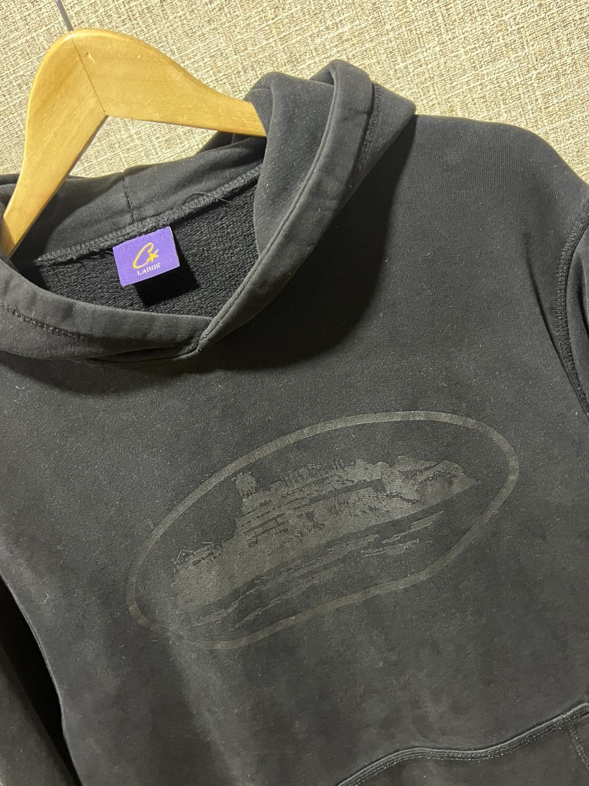 Corteiz CORTEIZ ALCATRAZ TRIPLE BLACK HOODIE Size US L / EU 52-54 / 3 - 2 Thumbnail