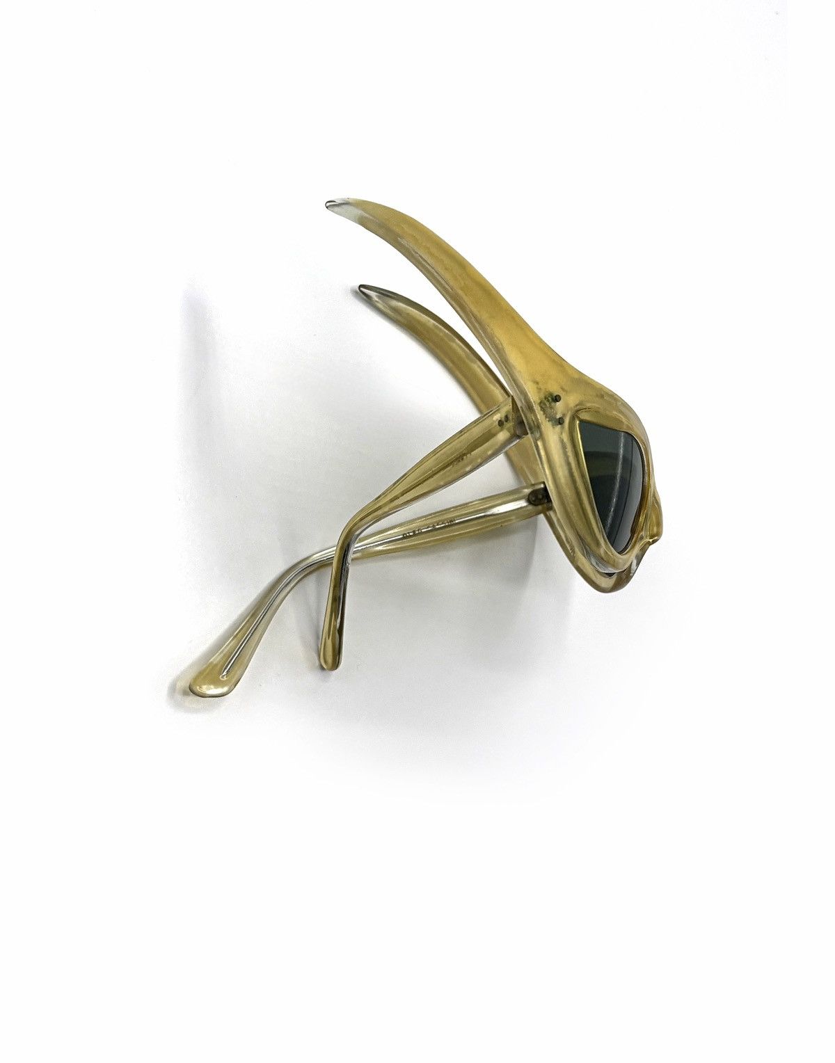 Oleg Cassini Oleg Cassini Futuristic Wraparound Sunglasses Size ONE SIZE - 5 Thumbnail