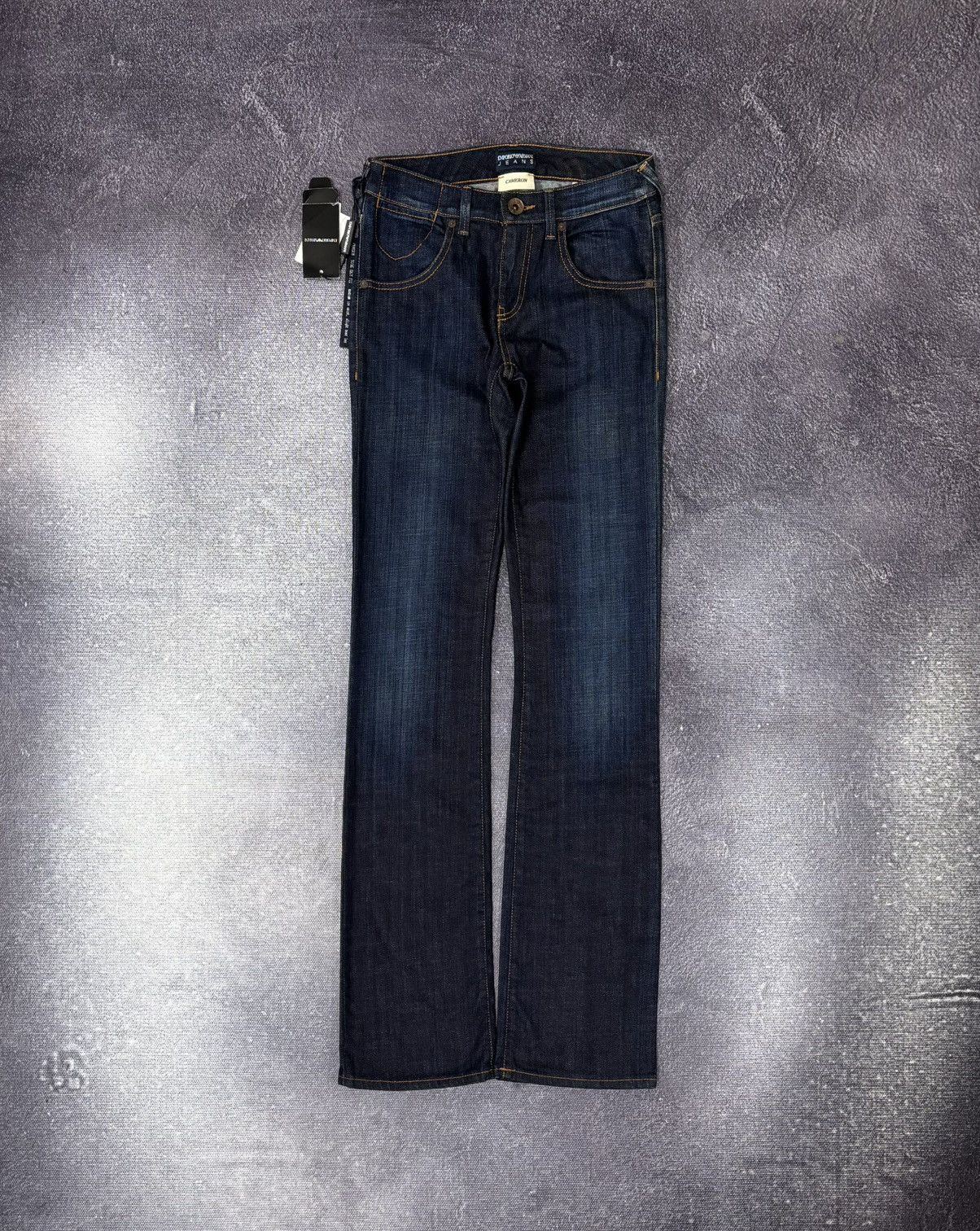 Emporio Armani Emporio Armani Cameron NWT Women’s Navy Blue Denim Jeans Size 25" / US 0 / IT 36 - 1 Thumbnail