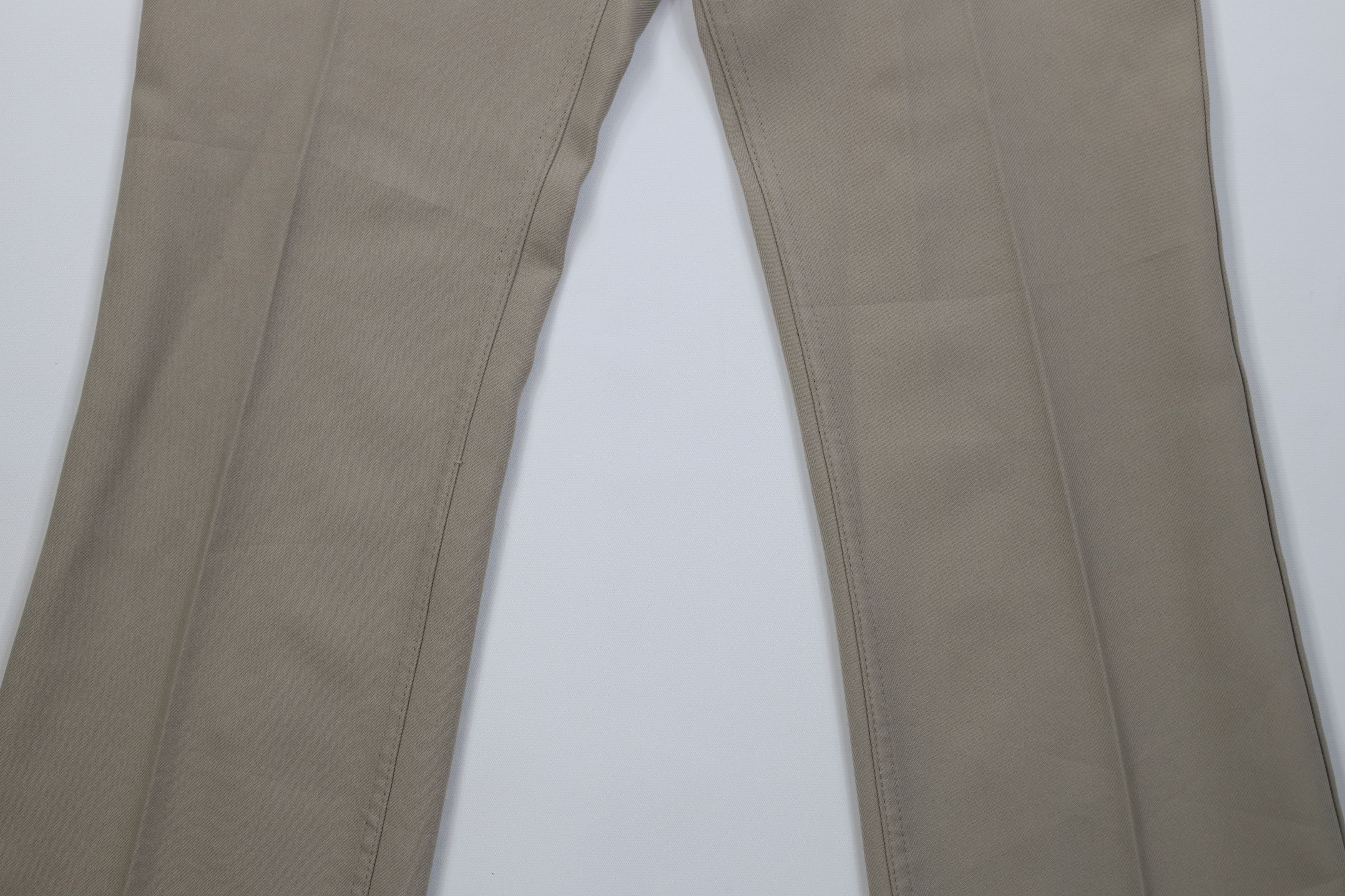 Levi's Vintage 70s Levis 517 Knit Flared Wide Leg Chino Pants USA Size US 34 / EU 50 - 3 Thumbnail