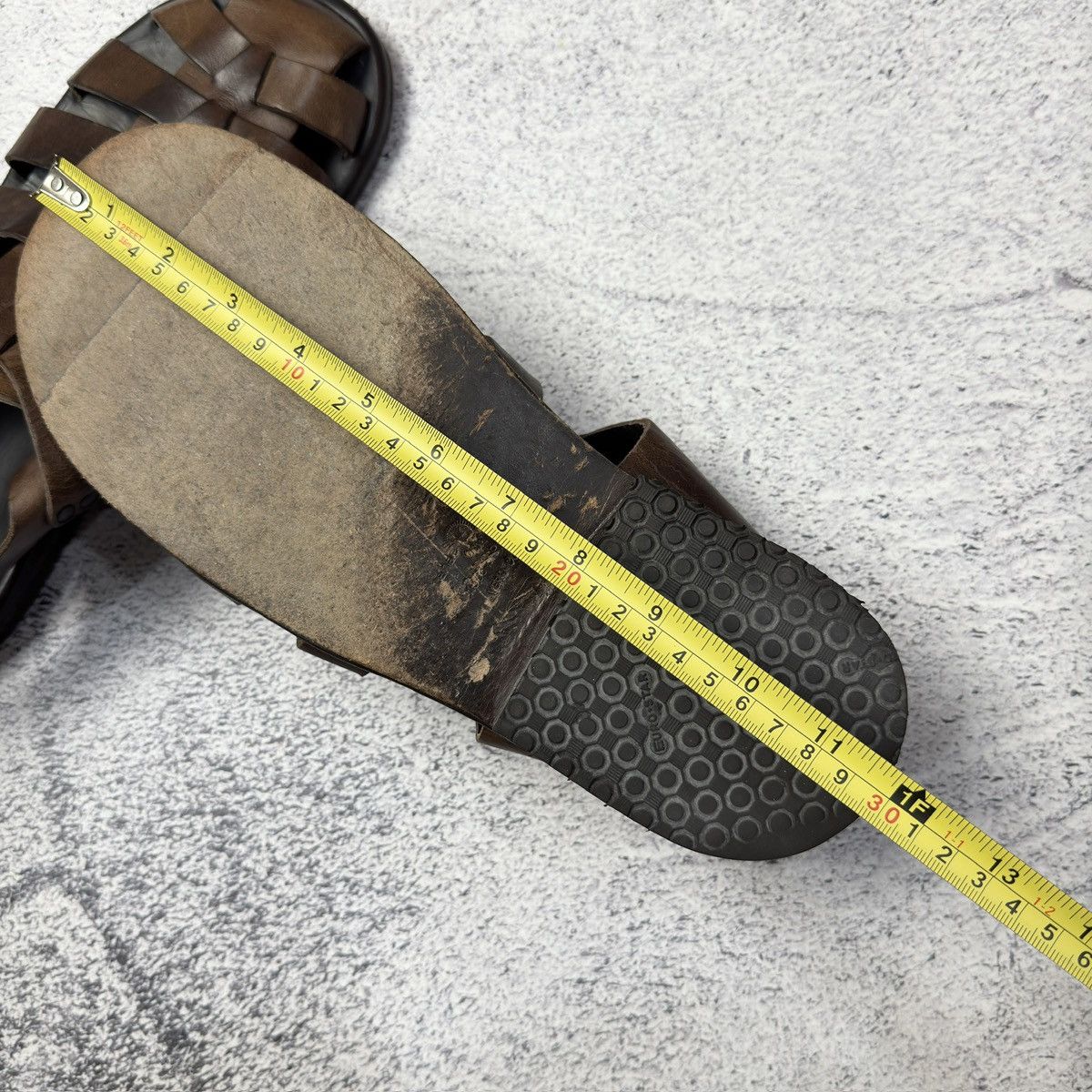 Designer × Handmade Zeha Berlin 812 Mens Sandals size 44 US11 UK10 29cm Size US 11 / EU 44 - 20 Thumbnail