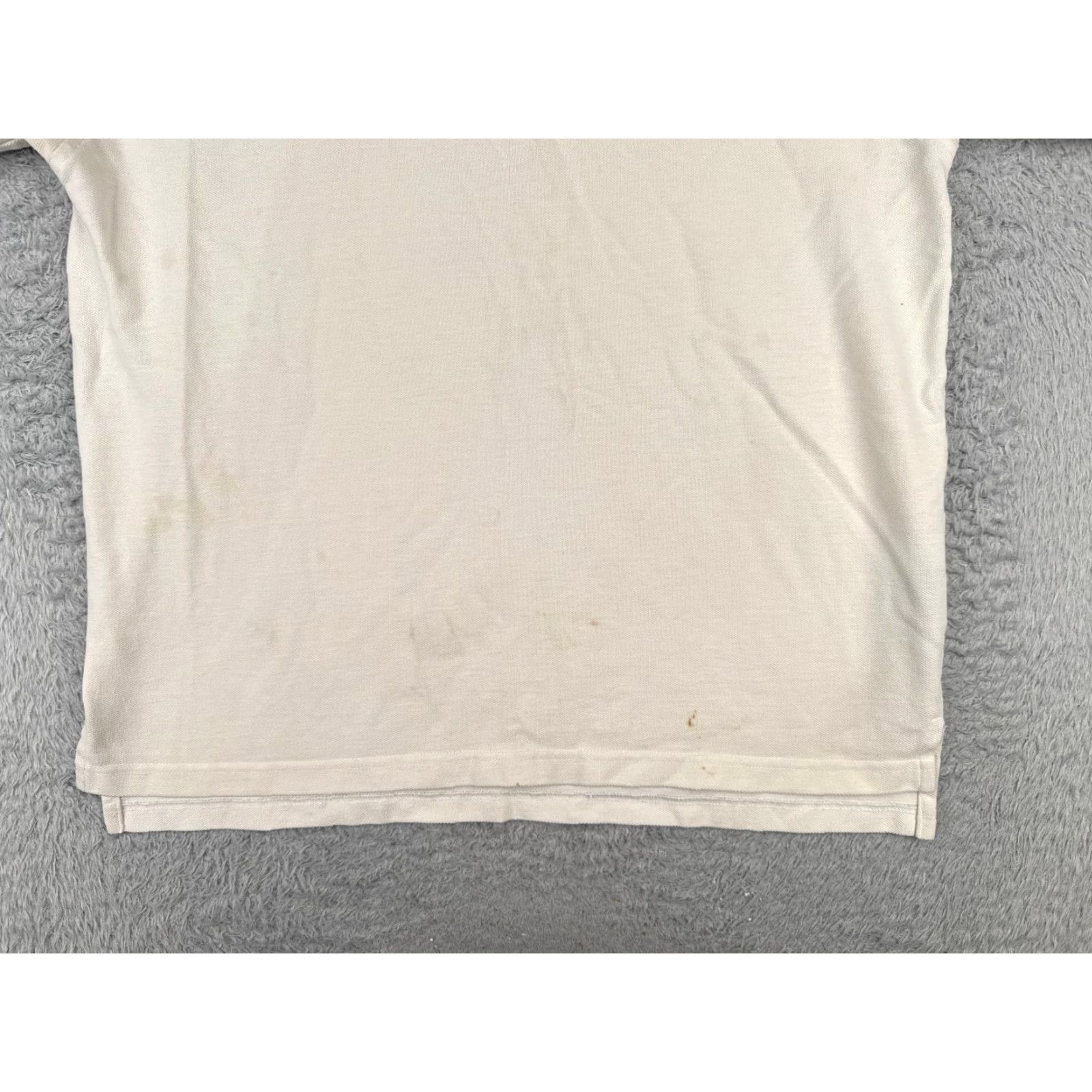 Tommy Hilfiger Tommy Hilfiger Polo Shirt Men XL White Short Sleeve Cotton Slim Fit Activewear Size US XL / EU 56 / 4 - 5 Thumbnail