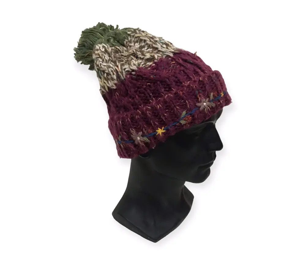 Japanese Brand × Kapital × Vintage Japanese Brand Knit Beanie Hat Size ONE SIZE - 1 Thumbnail