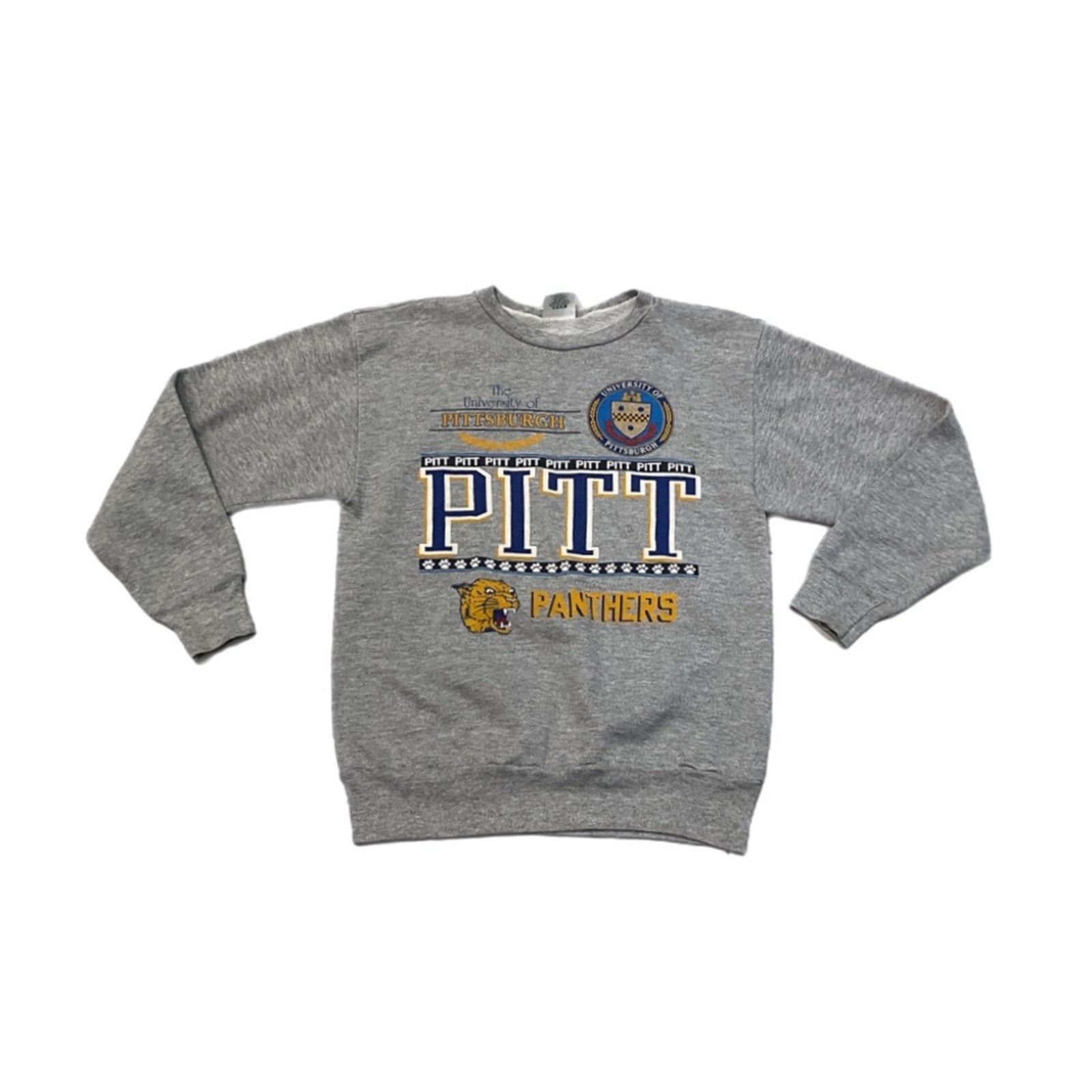 Vintage Vintage University of Pittsburgh Panthers Sweatshirt Size US L / EU 52-54 / 3 - 1 Thumbnail