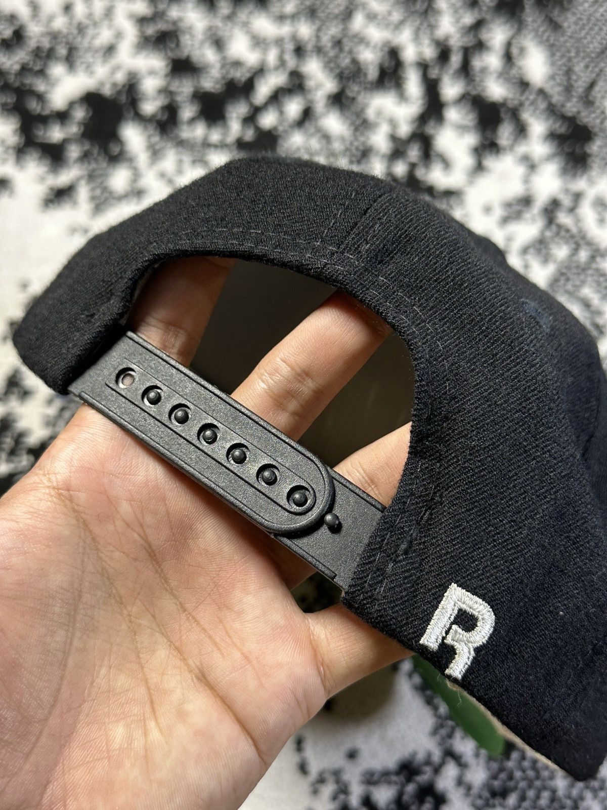 Reebok RARE Vintage Hat Dr Dre Black Top Reebok 90s Hat Size ONE SIZE - 4 Thumbnail