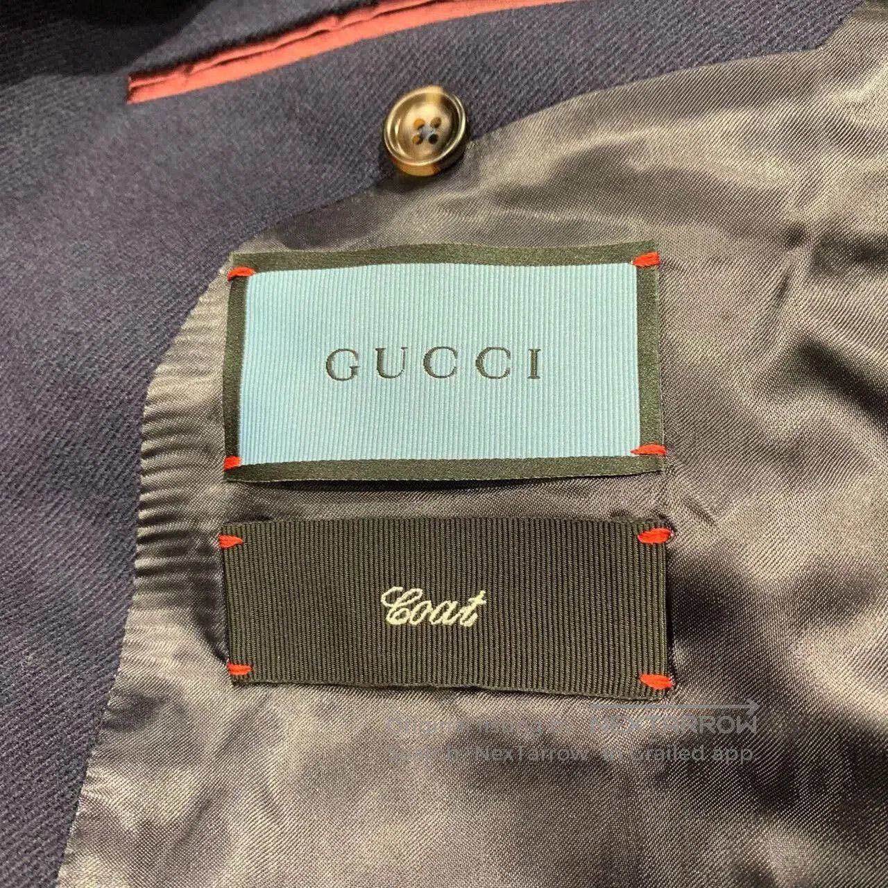 Gucci new Gucci deep blue coat size 66R. Size US M / EU 48-50 / 2 - 4 Thumbnail