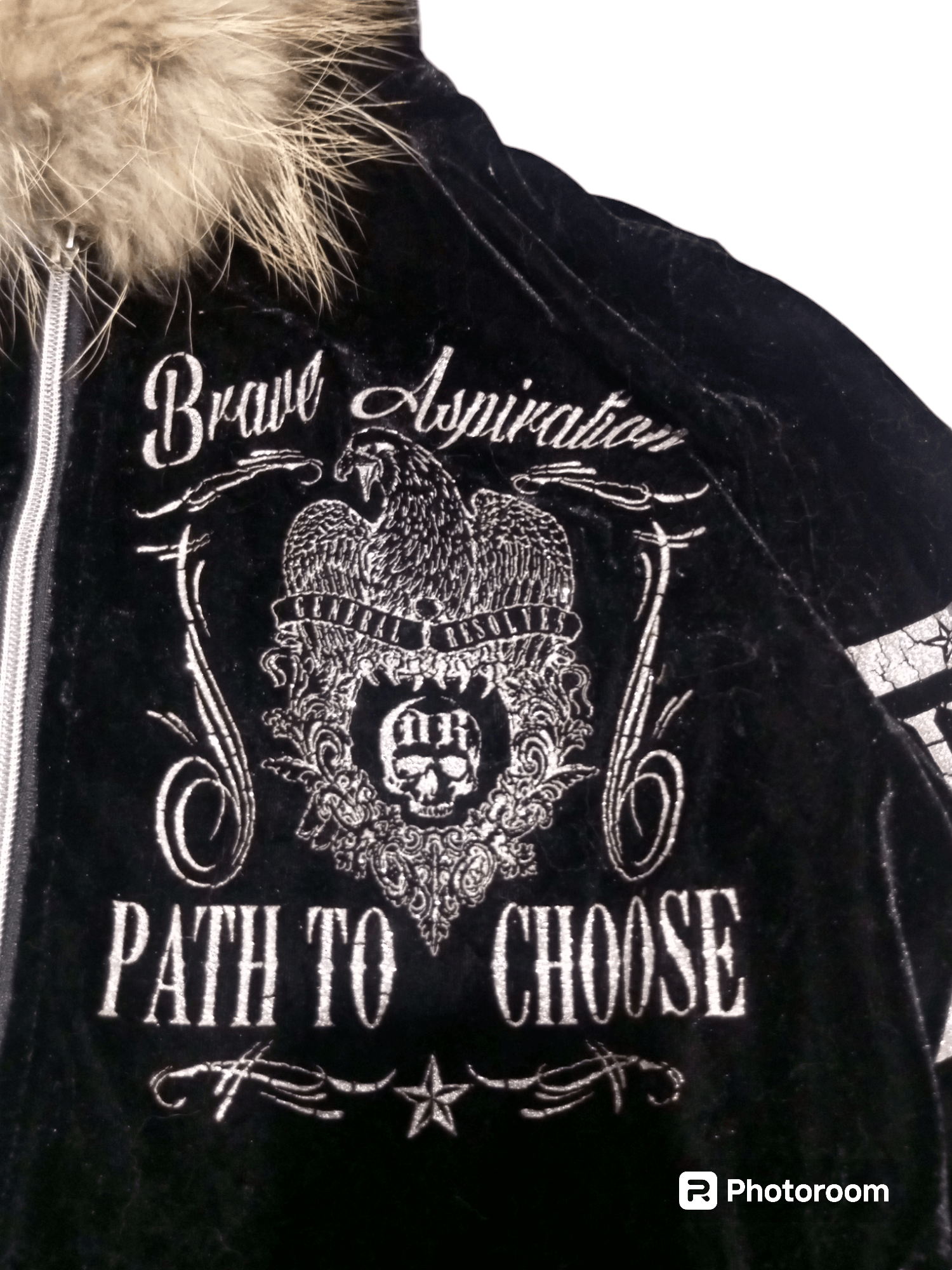 Hysteric Glamour Vintage original remak gear velvet fur hoodie Size US L / EU 52-54 / 3 - 6 Thumbnail