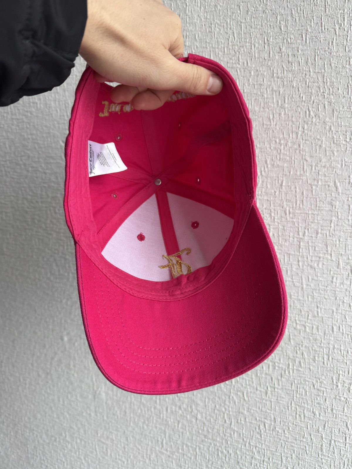 Juicy Couture Juicy Couture cap pink unisex Size ONE SIZE - 5 Thumbnail