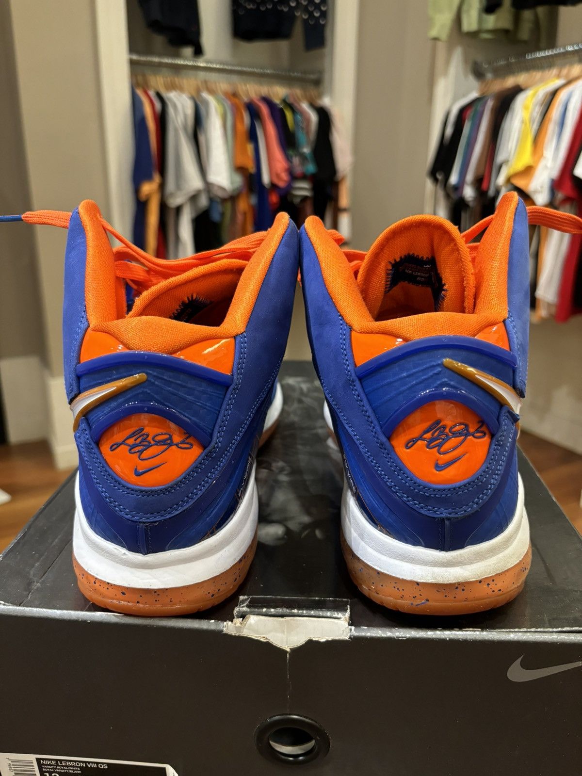 Nike Lebron 8 V2 “Hardwood Classic” Size US 12 / EU 45 - 3 Thumbnail